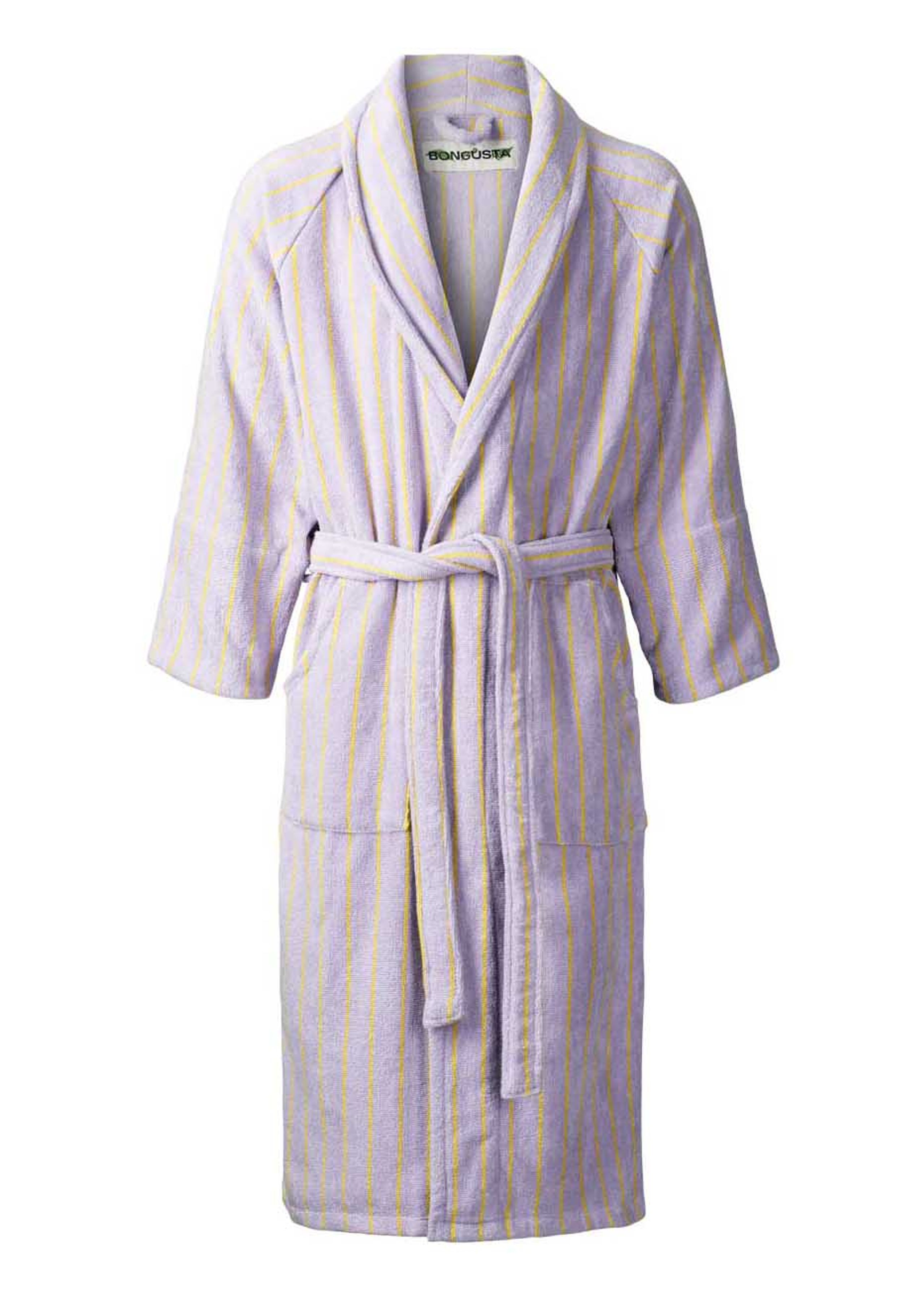 Bongusta - Roupa de banho - Naram Bath Robe - Lilac & neon yellow
