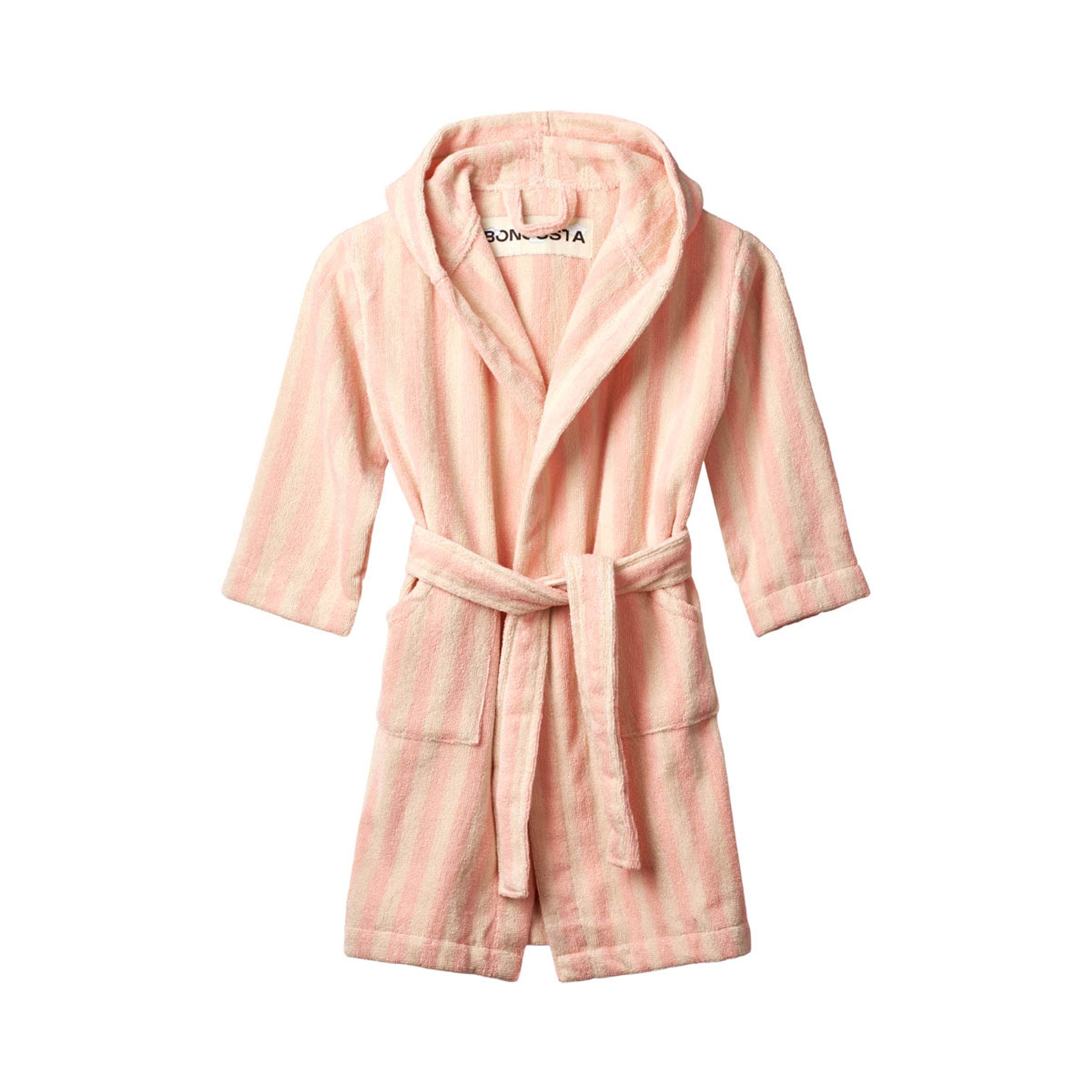 Bongusta - Children's bathrobe - Naram Kids Bathrobe - tropical & creme