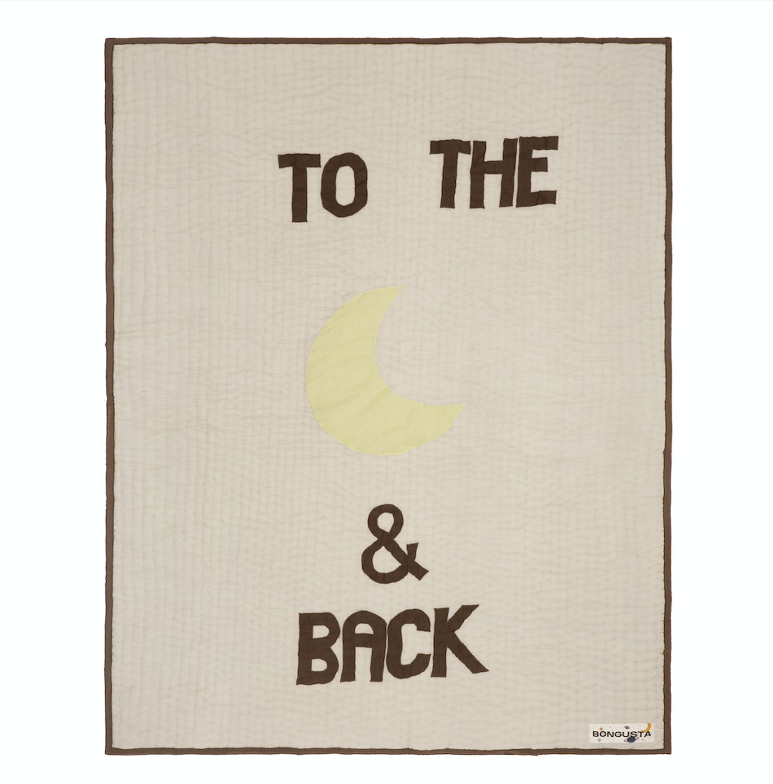 Bongusta - Bed Cover - Moon Bed Cover - Beige &