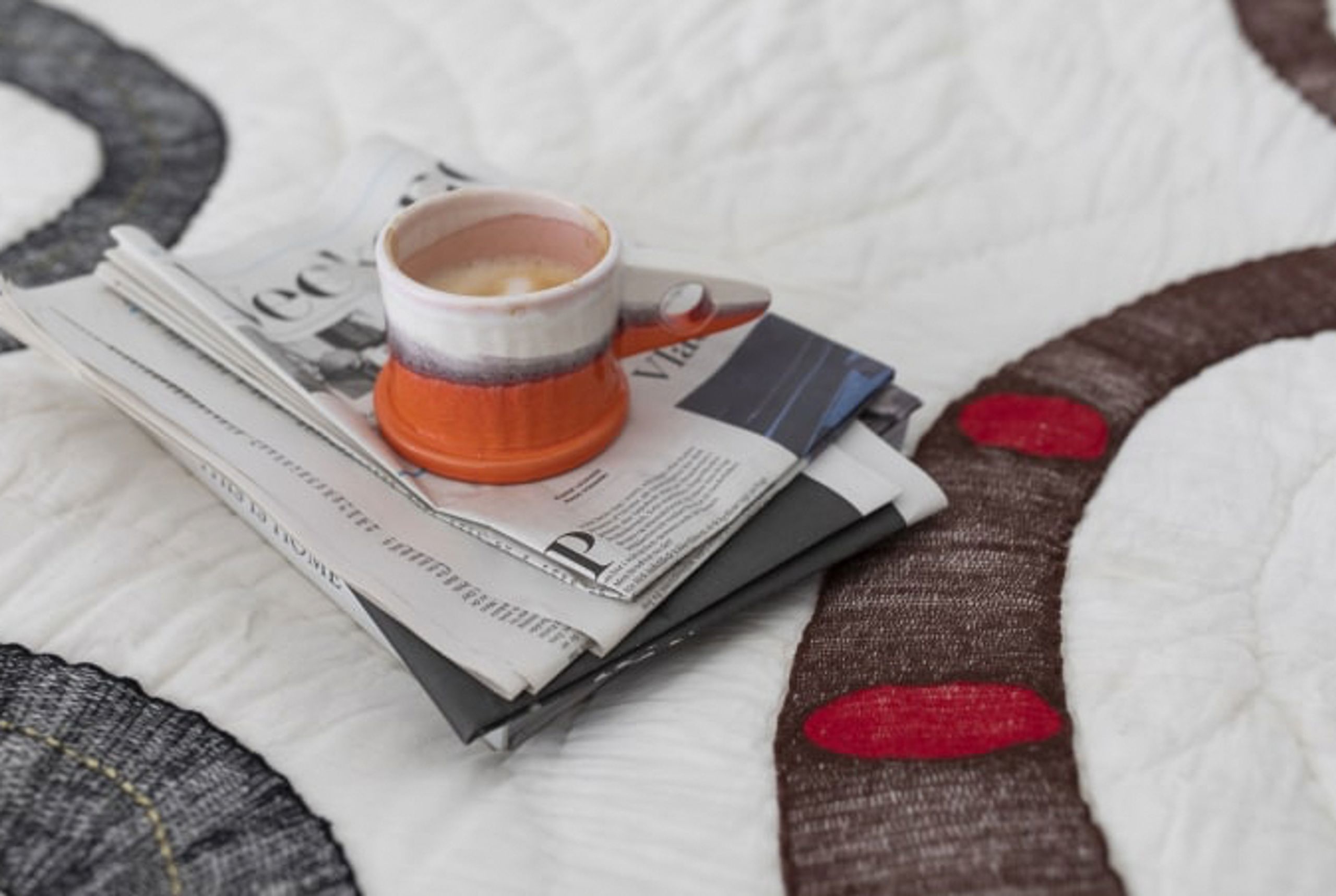 Bongusta - Couvre-lit - Snake Bed Cover - Black And Amber