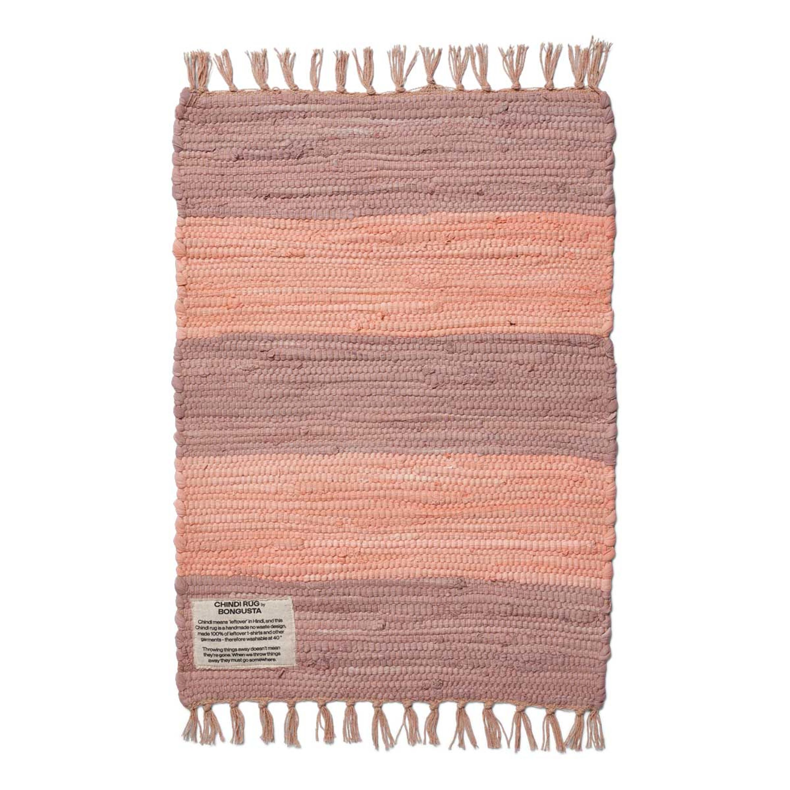 Bongusta - Decke - Chindi Rug - Tropicana & ash rose