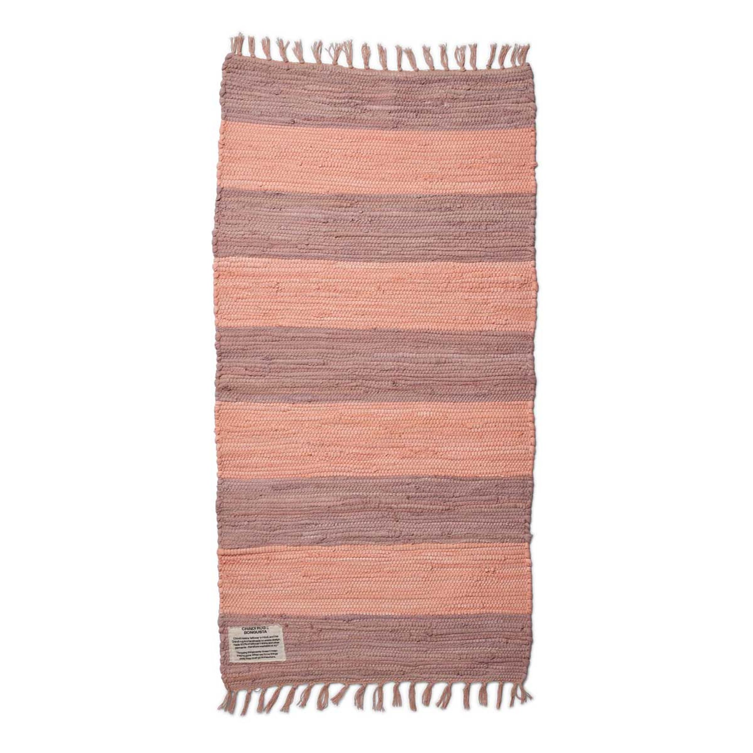 Bongusta - Decke - Chindi Rug - Tropicana & ash rose