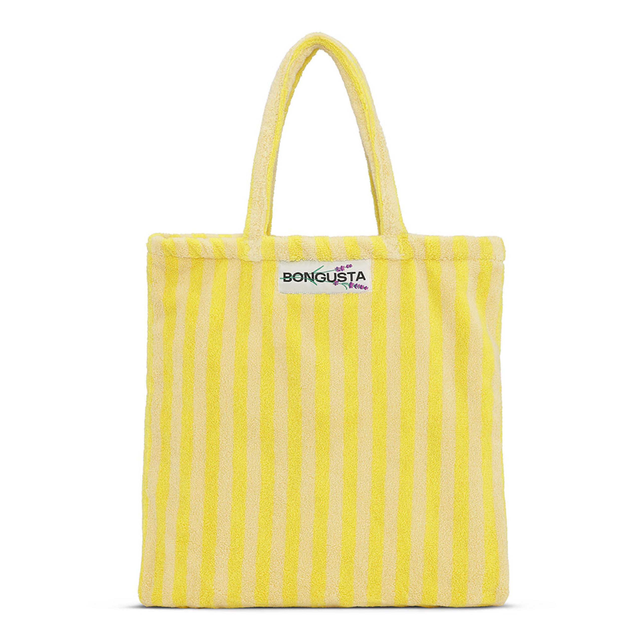 Bongusta - Taske - Naram Totebag - Pristine & Neon Yellow
