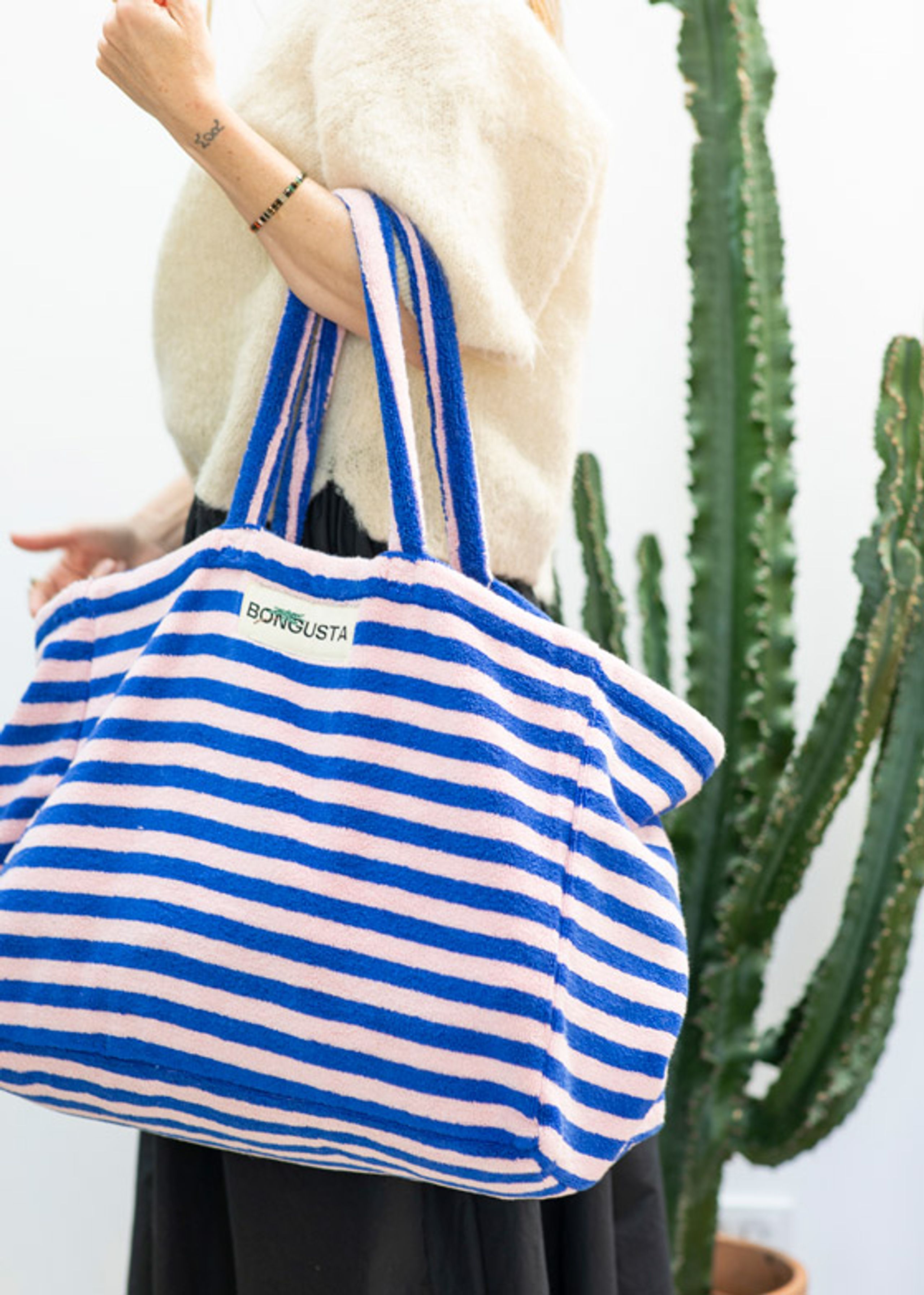 Bongusta - Sac - Naram Weekend Bag - Dazzling Blue & Rose