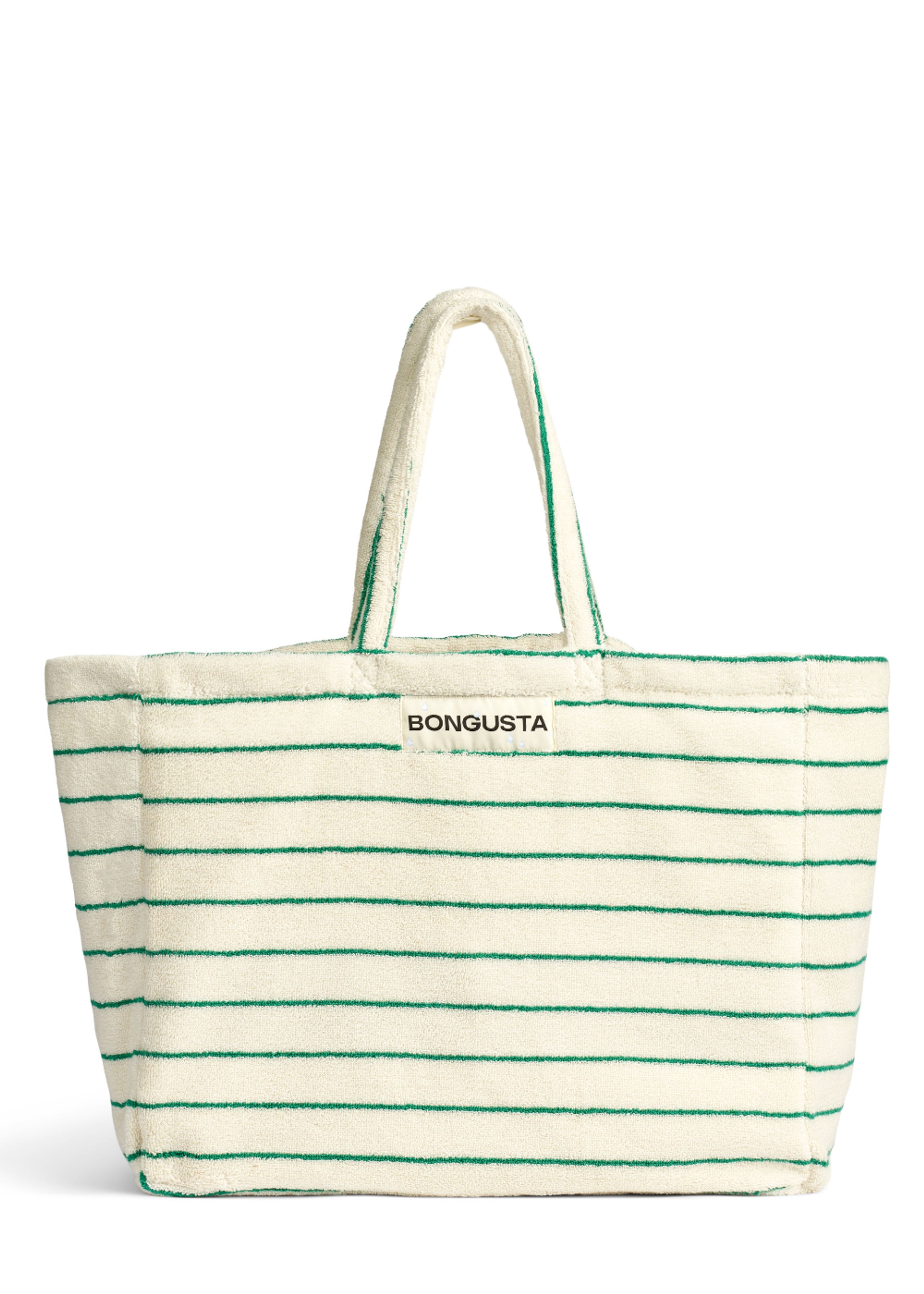 Bongusta - Viikonloppulaukku - Naram Weekend Bag - Pure White & Grass
