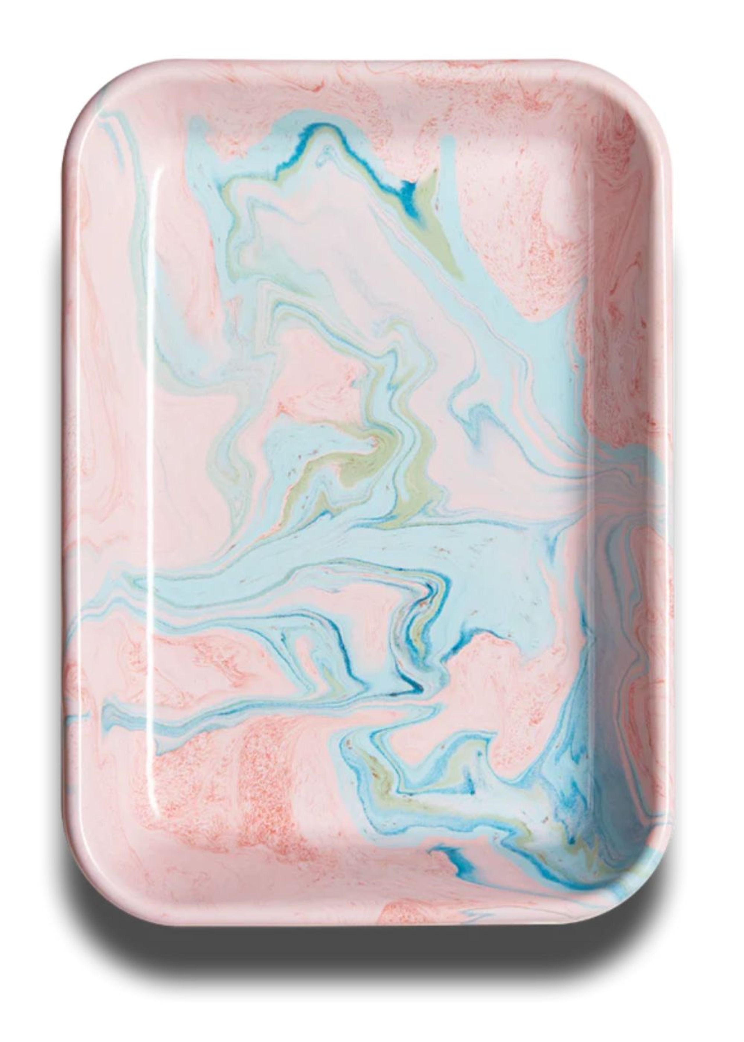 BORNN - Plat de cuisson - NEW MARBLE - Large Baking Dish - Blush