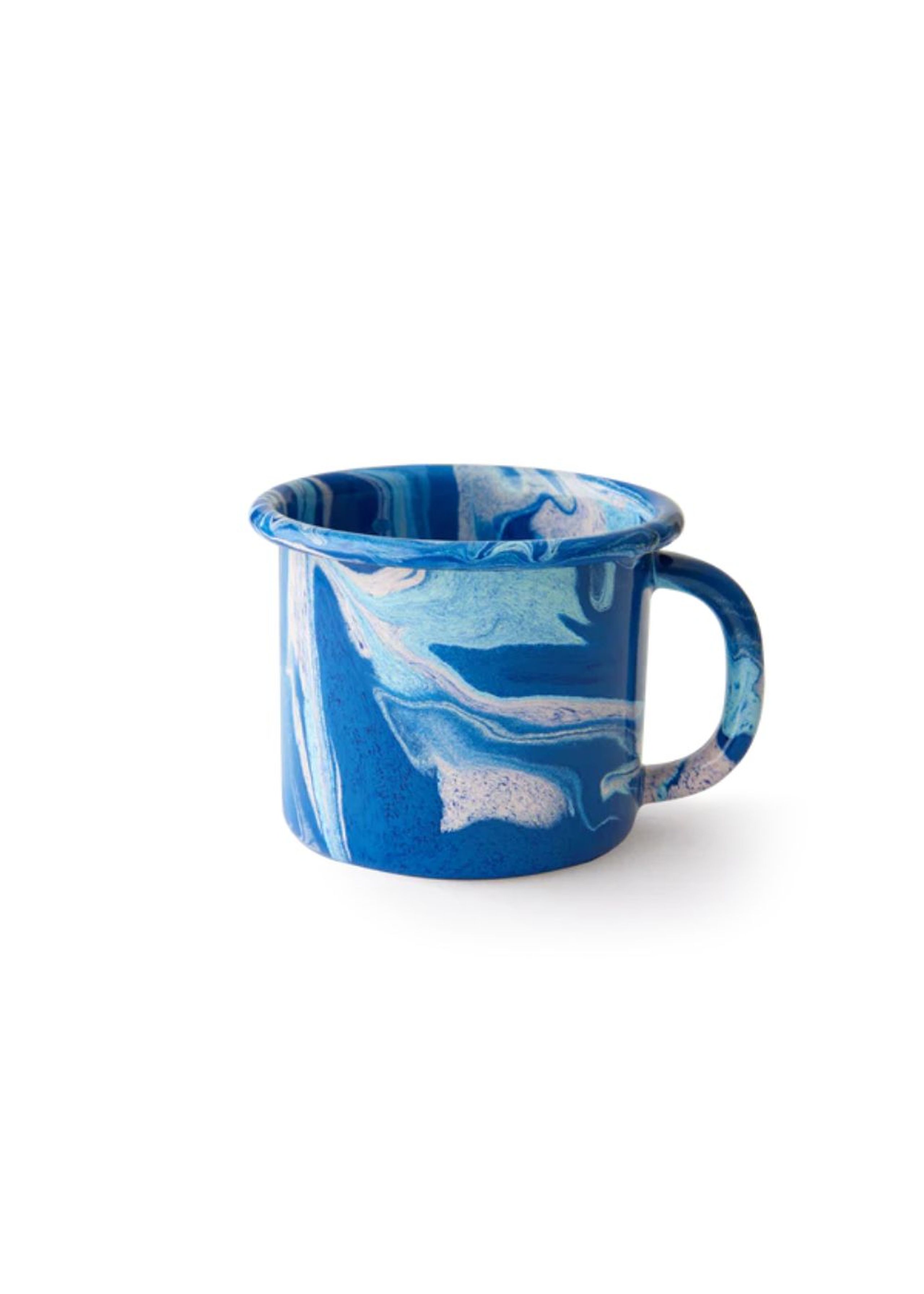 BORNN - Cup - NEW MARBLE - Large Mug - 300ml, Cobalt