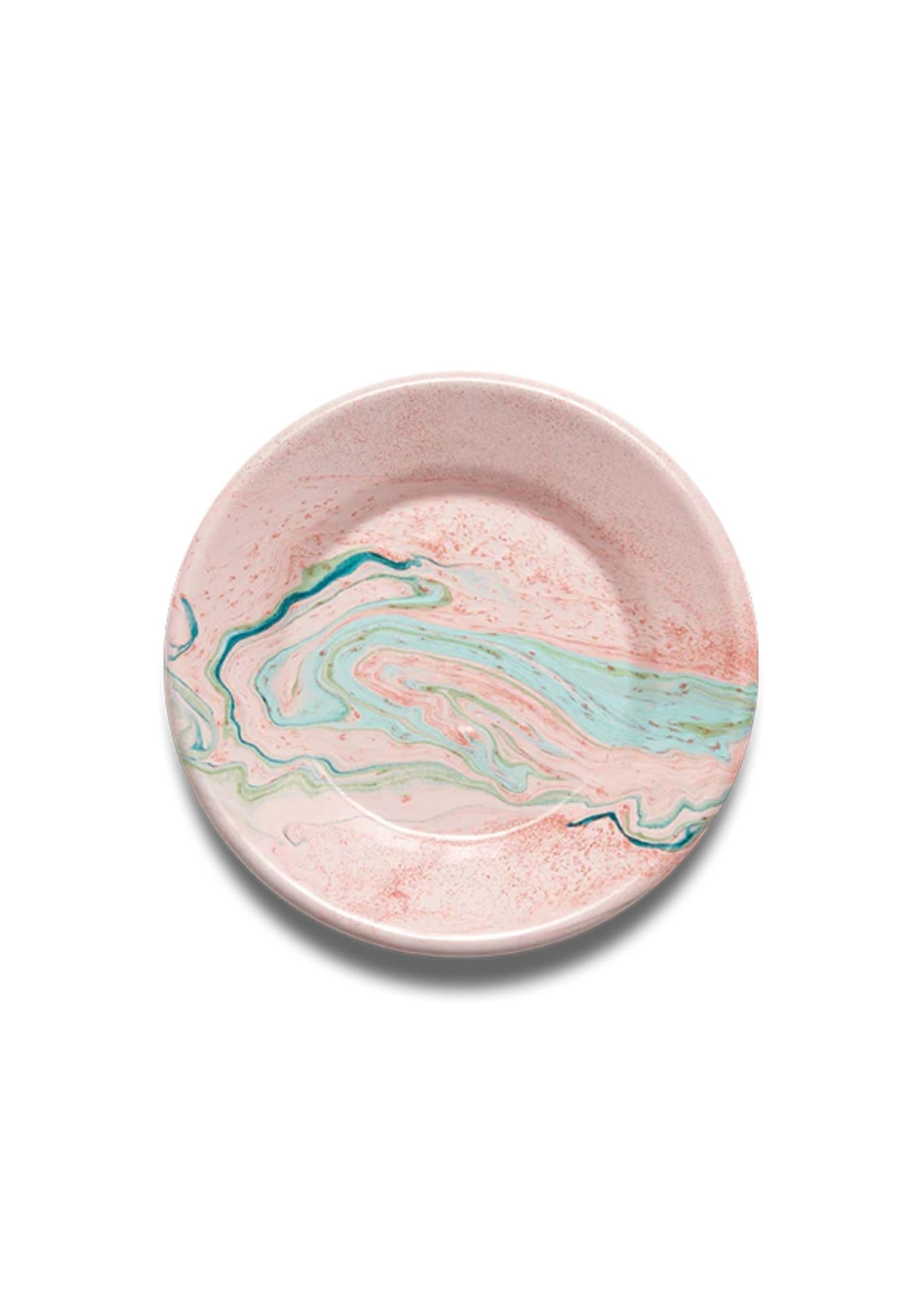 BORNN - Placa - NEW MARBLE - Plate - Medium, Blush
