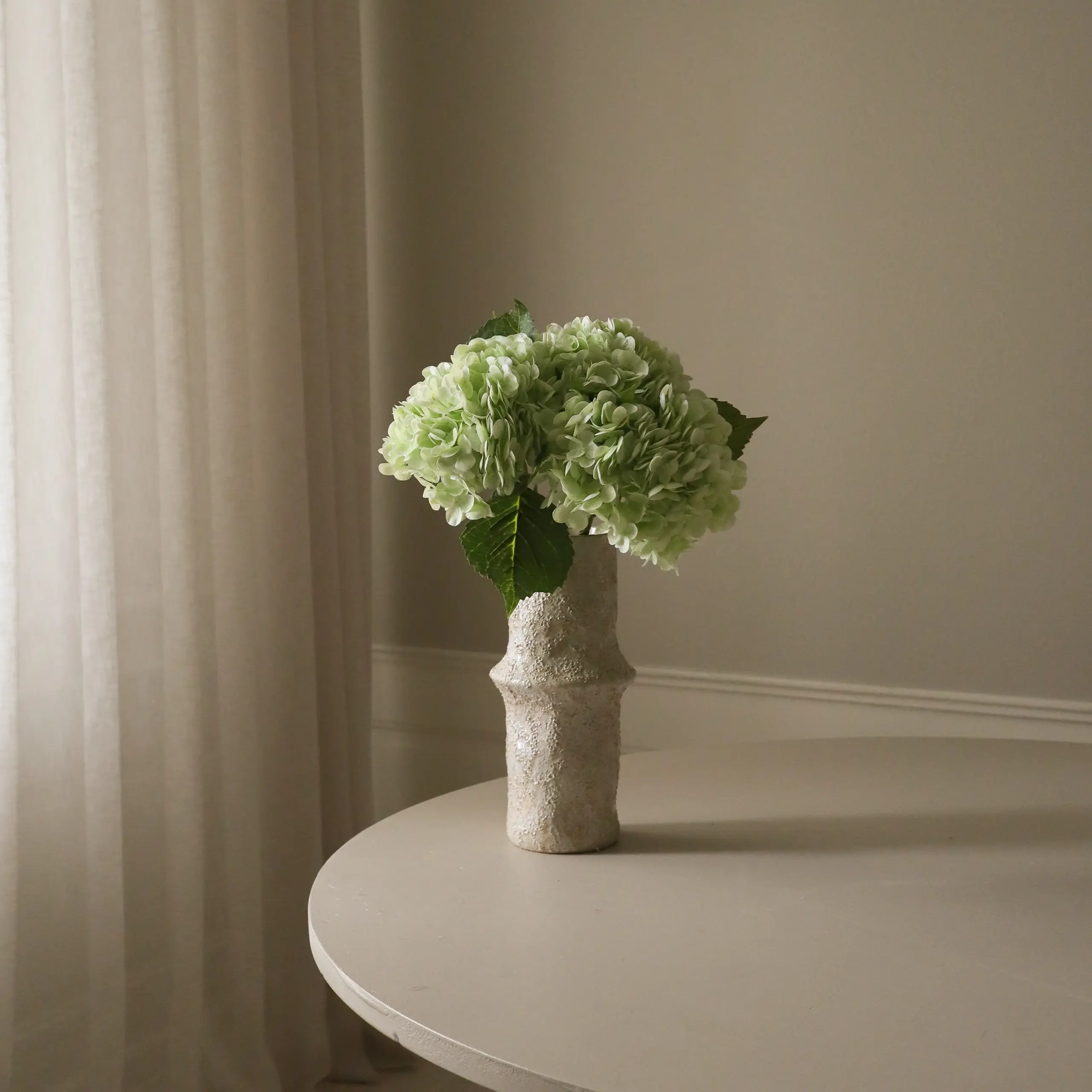 Botané - Artificial flowers - Flower stems - Light Green Hydrangea Flower