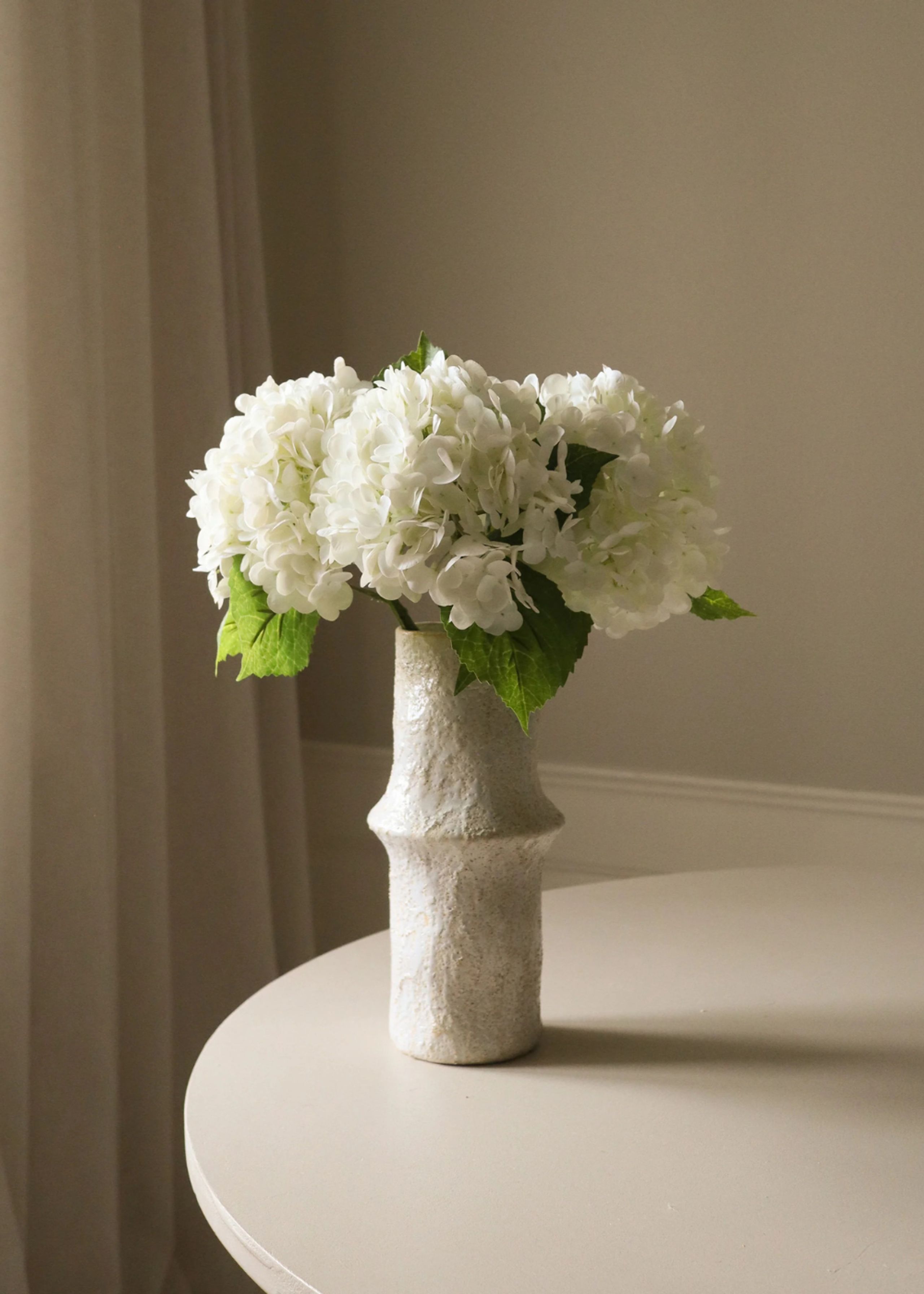 Botané - Artificial flowers - Flower stems - White Hydrangea