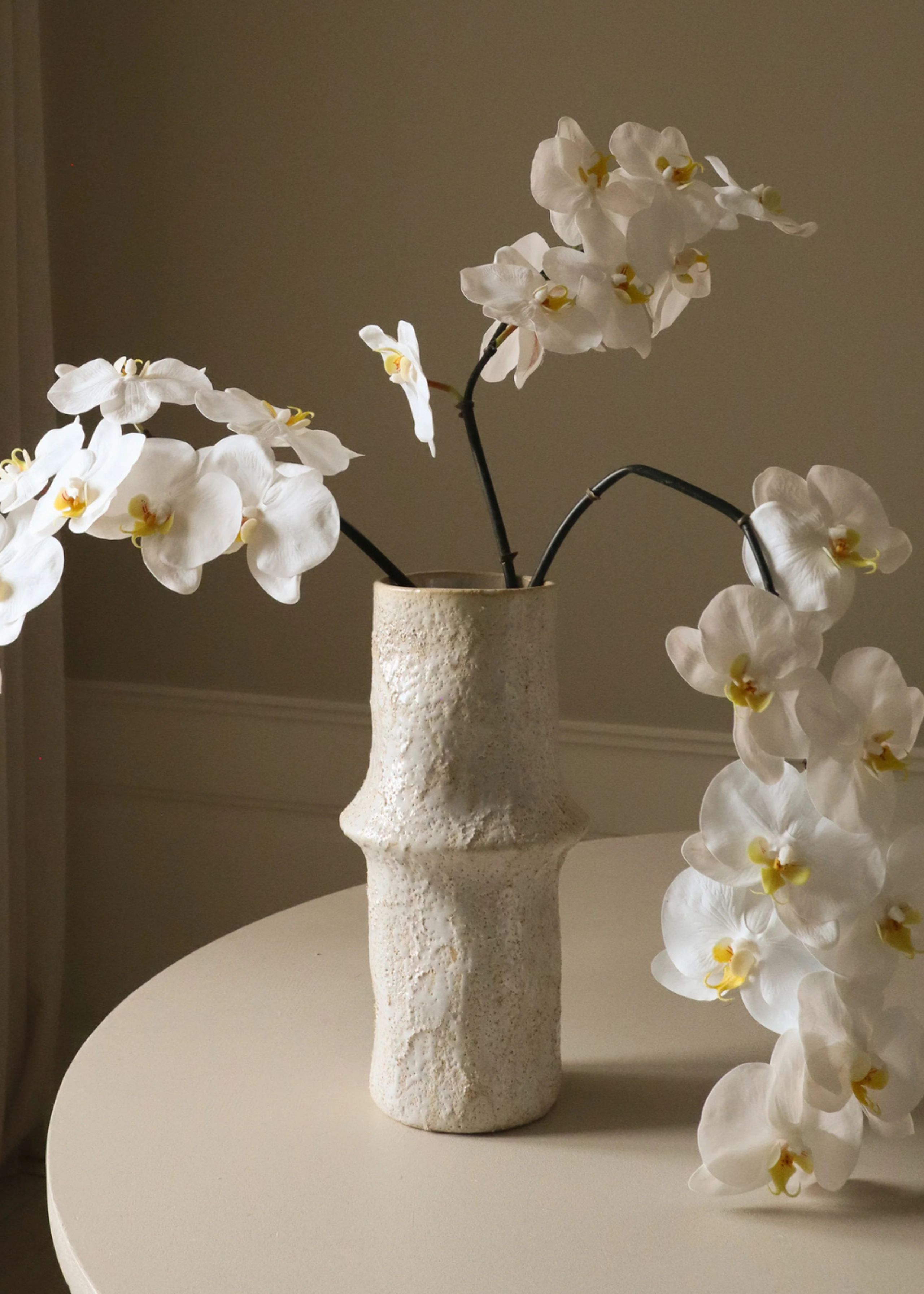 Botané - Artificial flowers - Flower stems - White Large Orchid