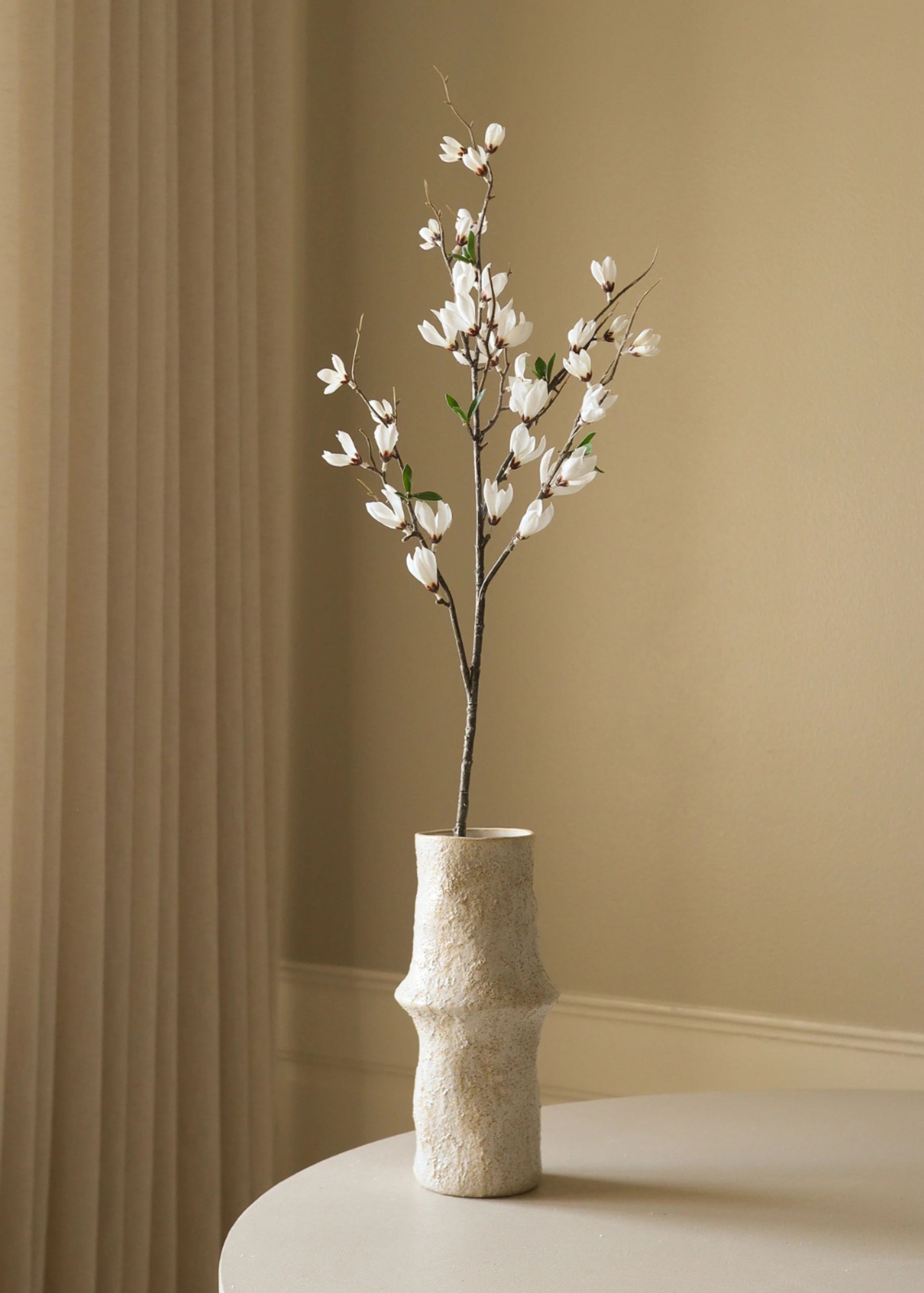 Botané - Artificial flowers - Flower stems - White Star Magnolia Branch