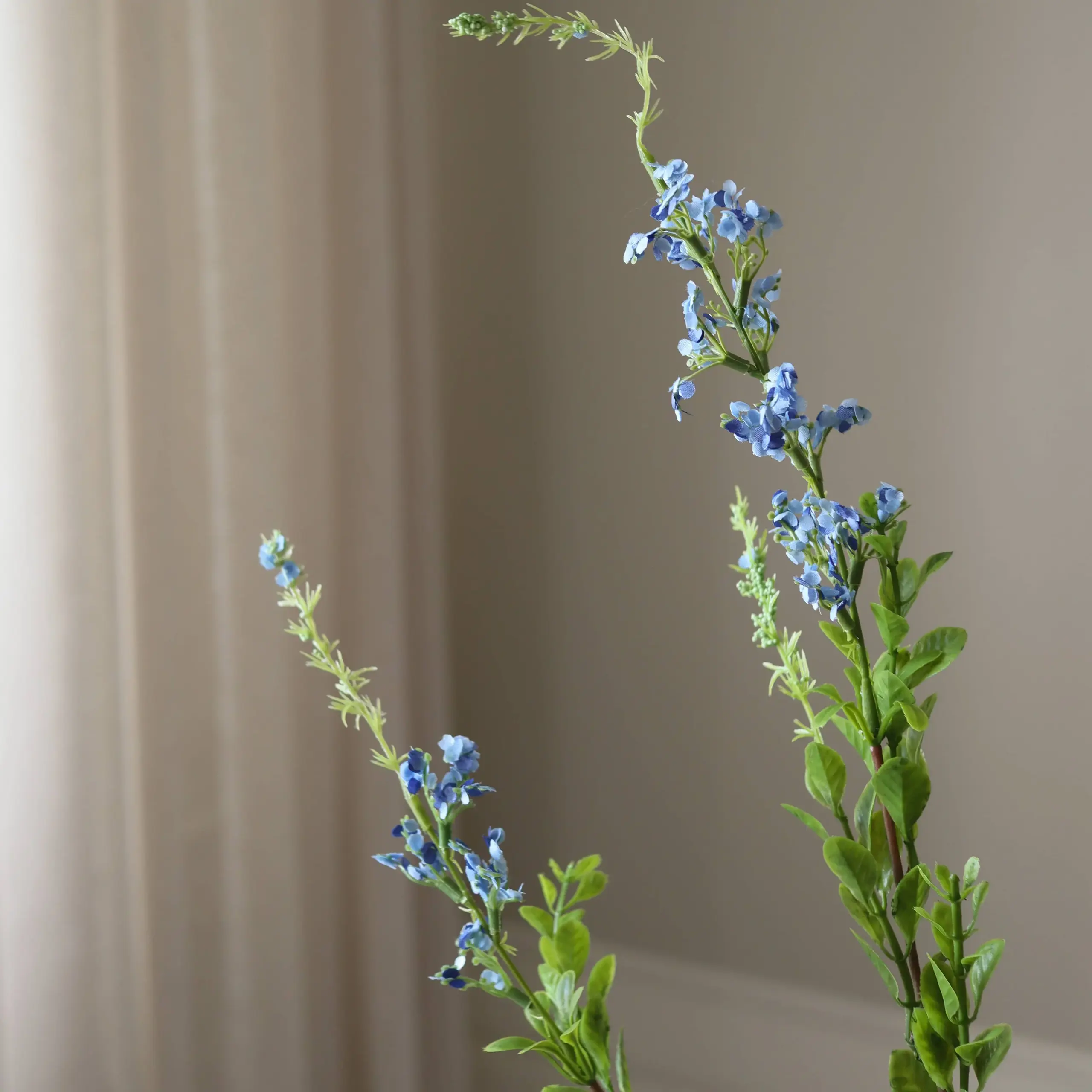 Botané - Umelé kvety - Flower stems - Wild Flower / Blue