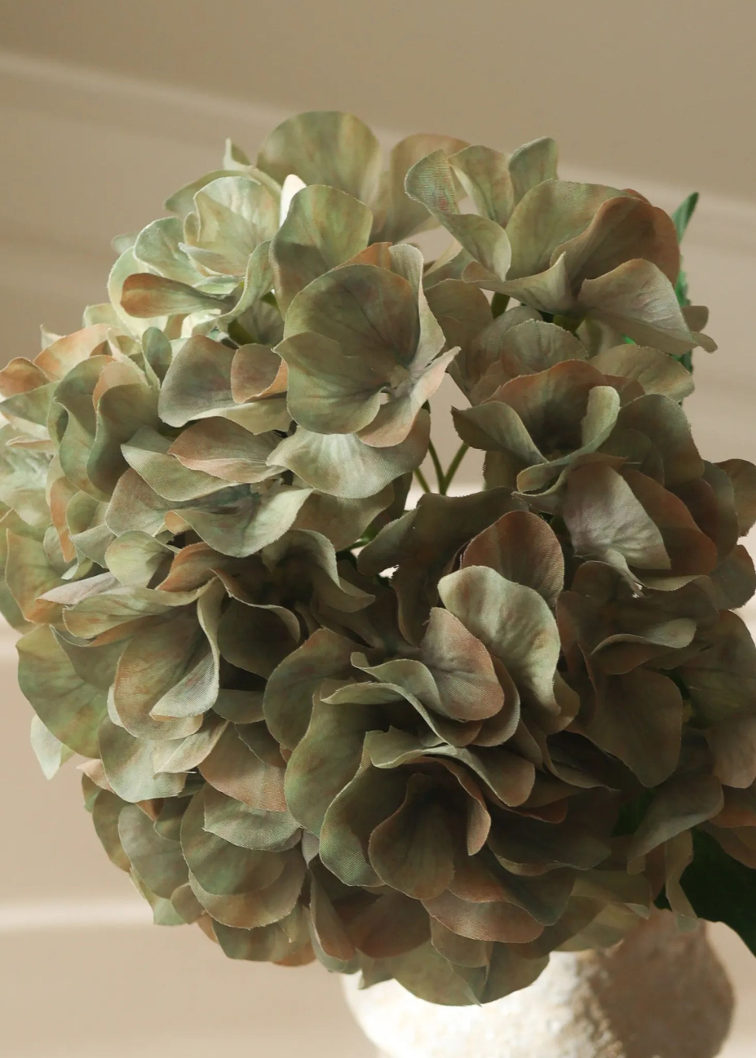 Botané - Artificial flowers - Flower stems - Hydrangea Pale Green