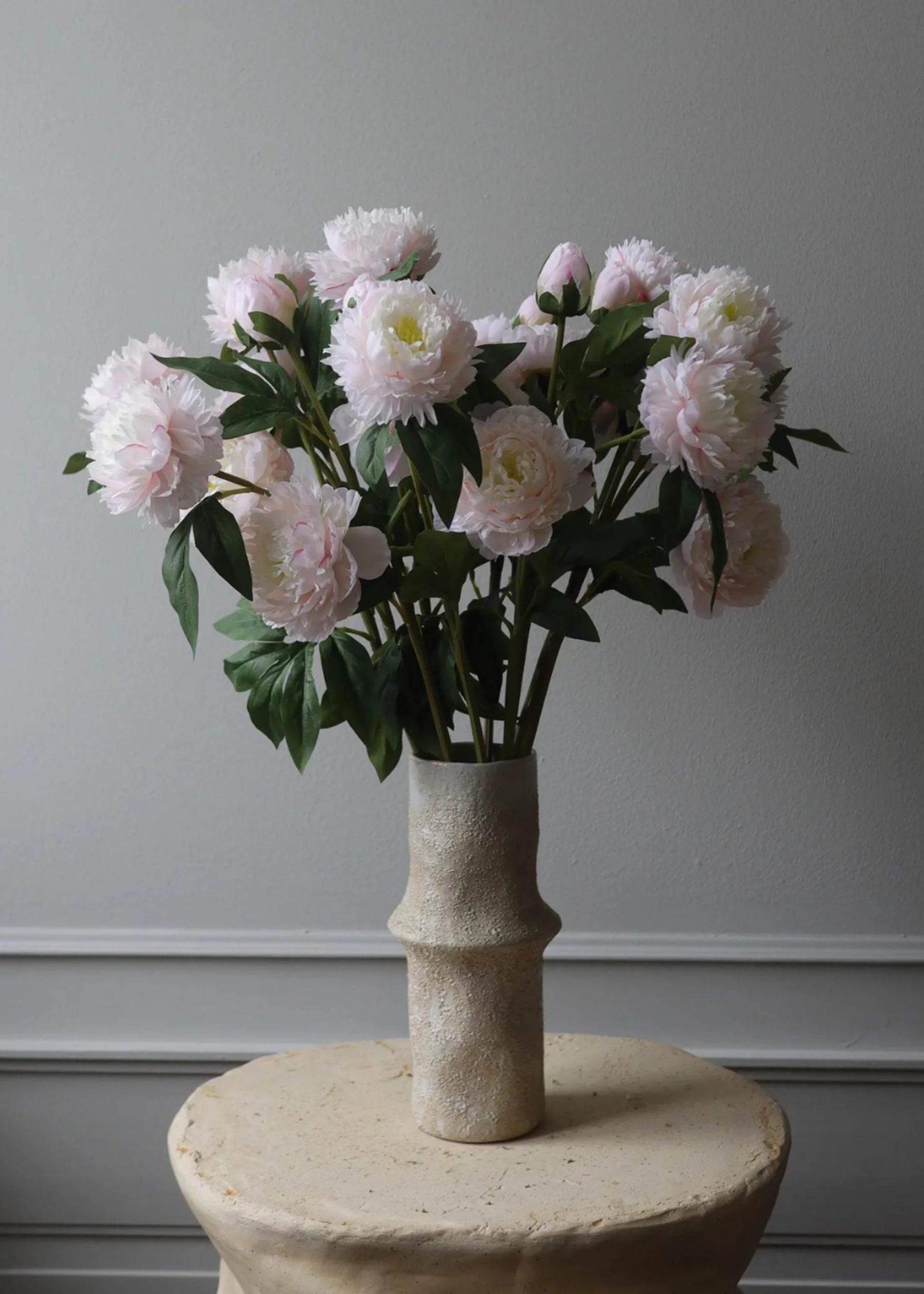 Botané - Artificial flowers - Flower stems - Peony pink