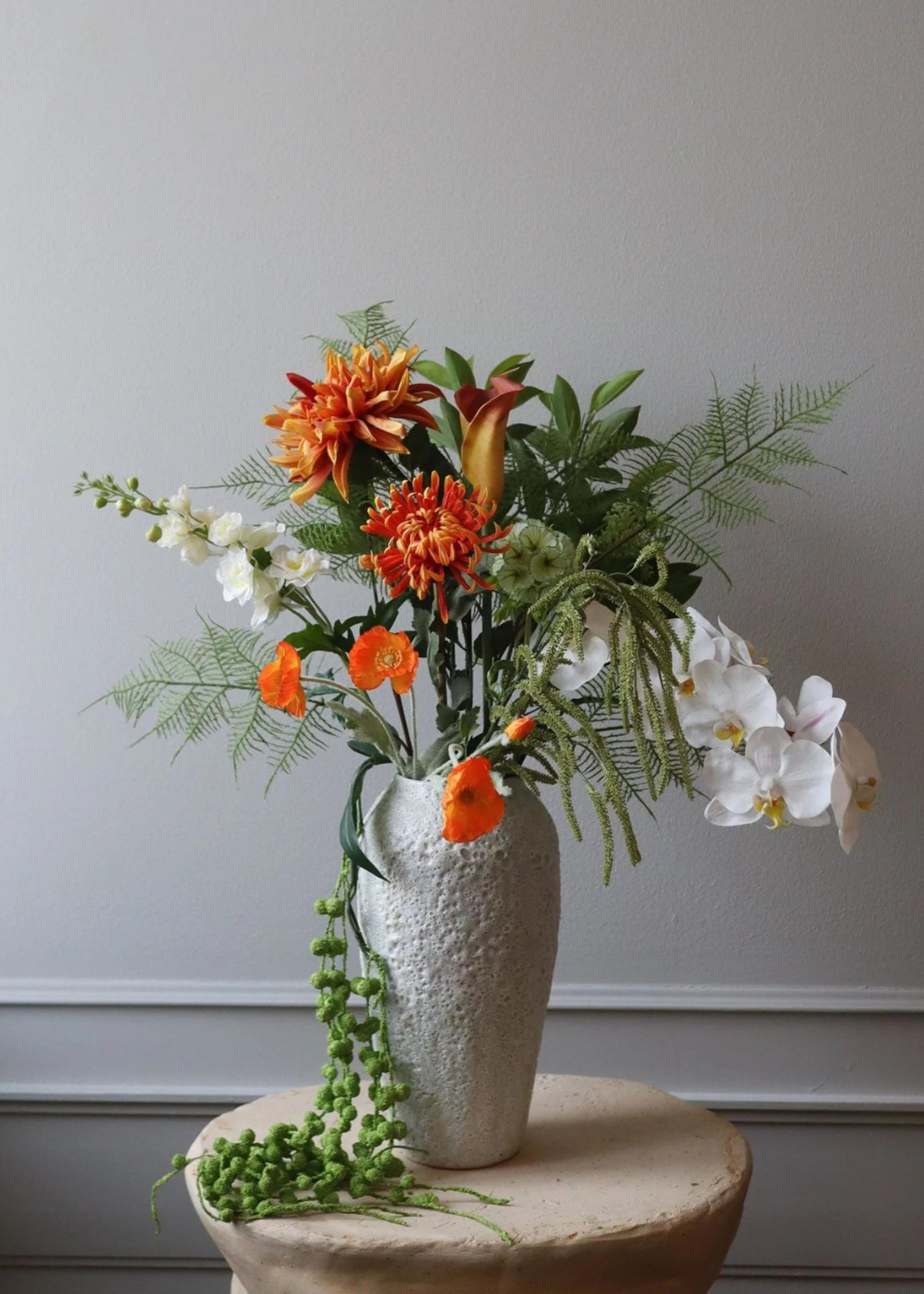 Botané - Artificial flowers - Flower stems - Ruscus Leaves green