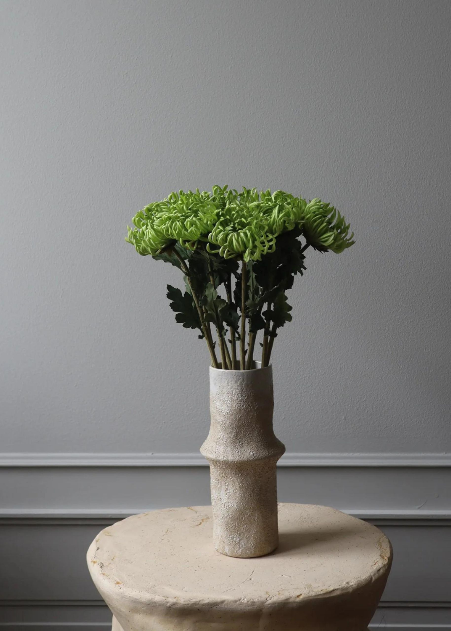 Botané - Artificial flowers - Flower stems - Semi-Cactus Dahlia green