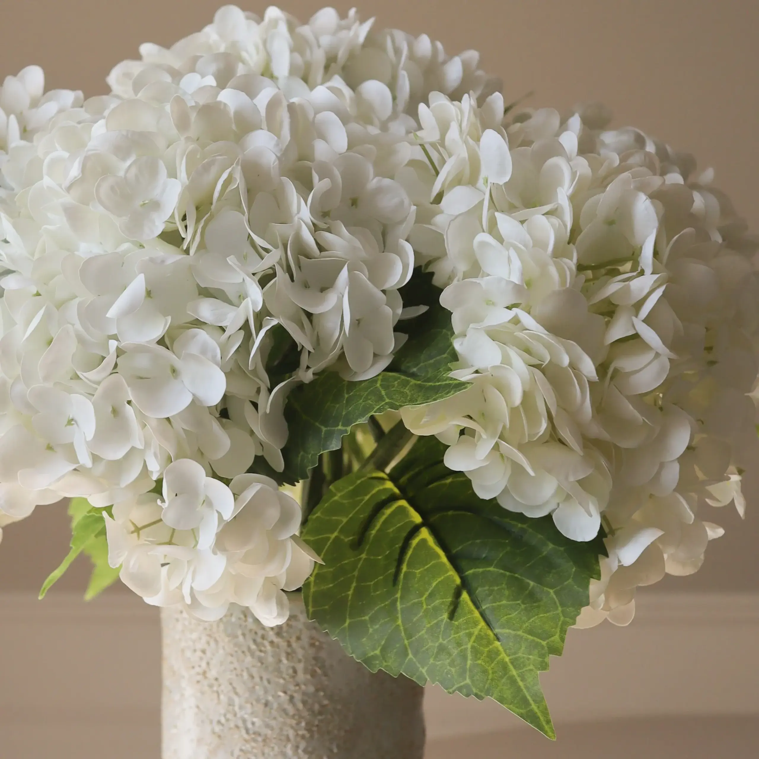 Botané - Artificial flowers - Bouquet - Hydrangea Bouquet / White