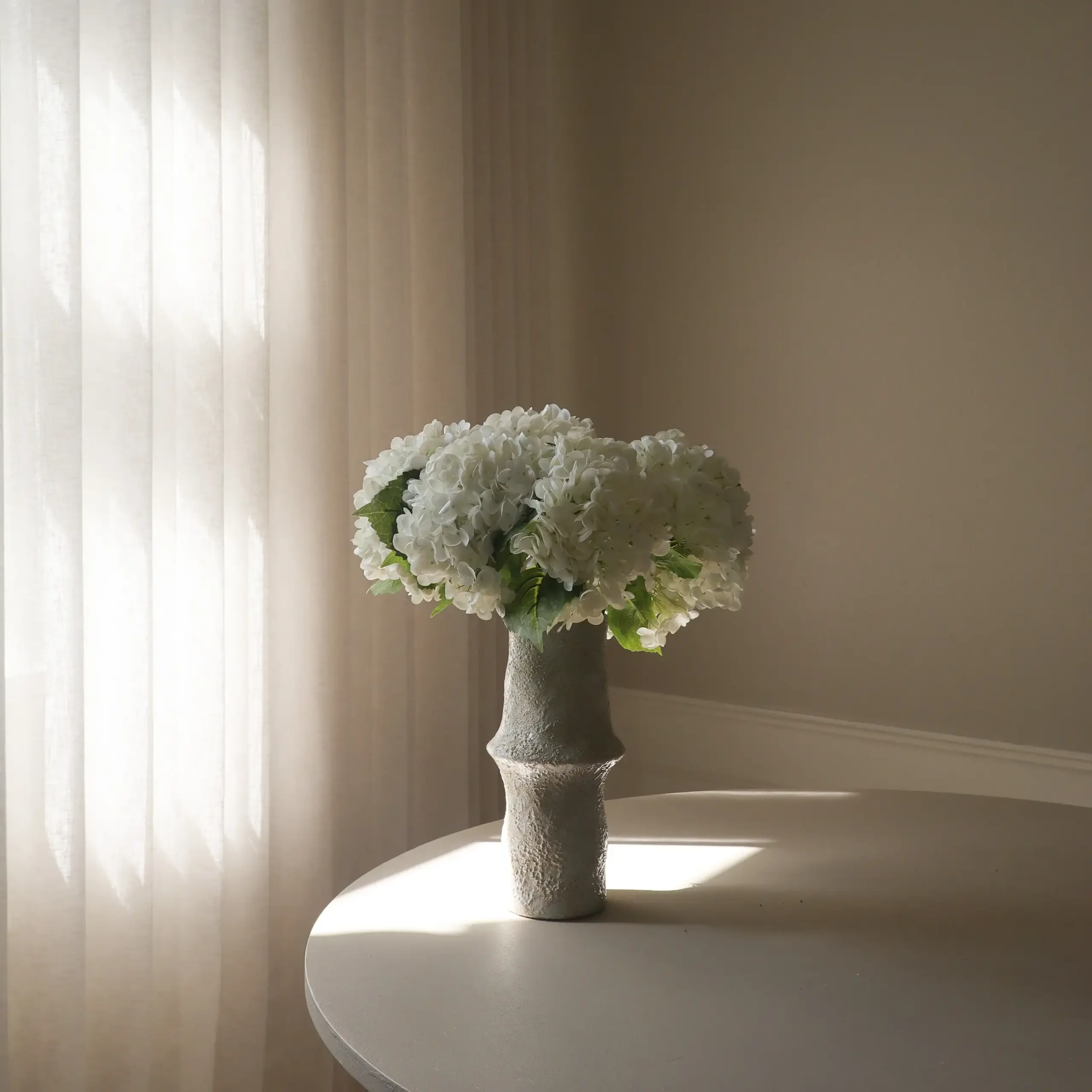 Botané - Artificial flowers - Bouquet - Hydrangea Bouquet / White