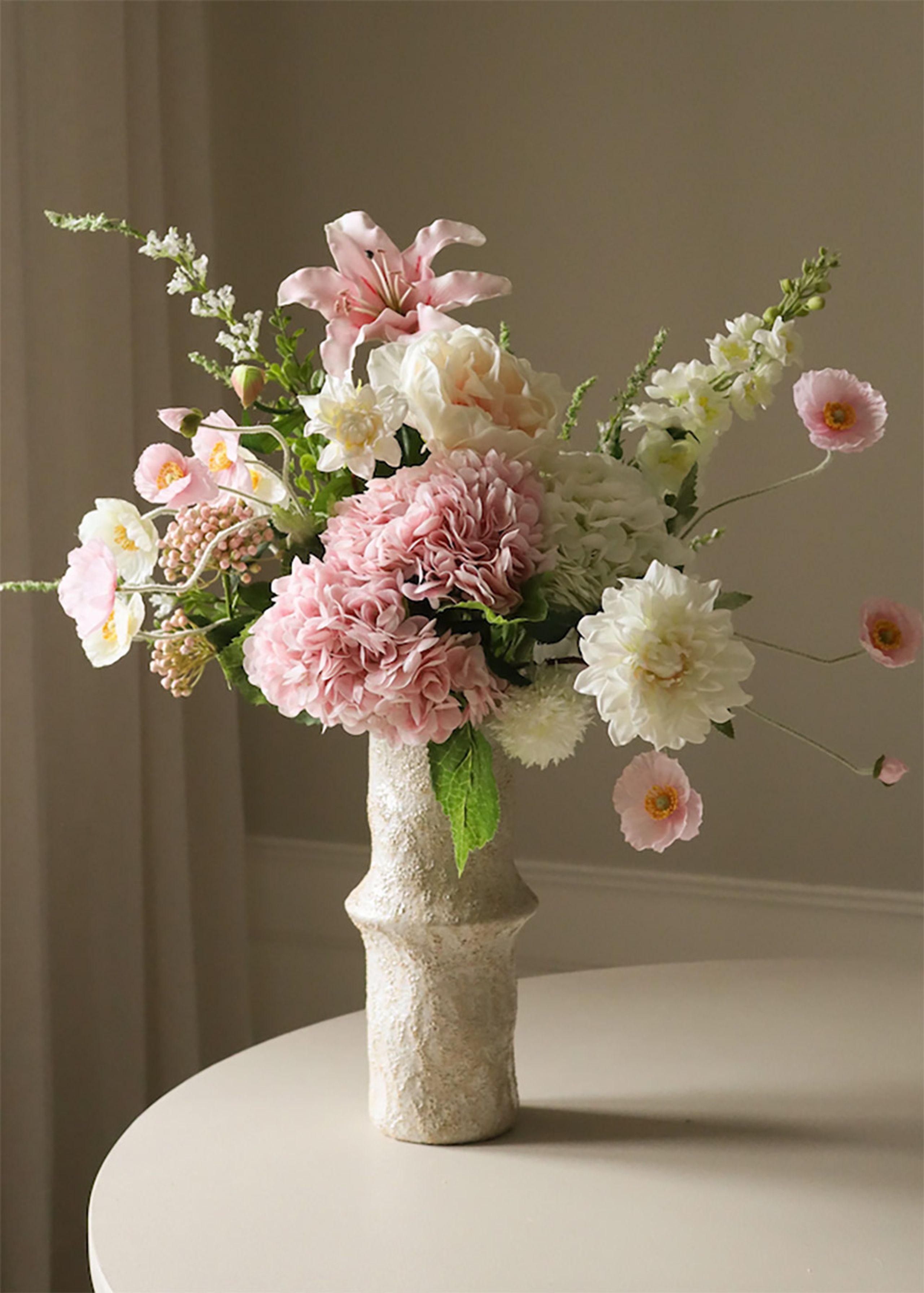 Botané - Artificial flowers - Bouquet - Milkshake
