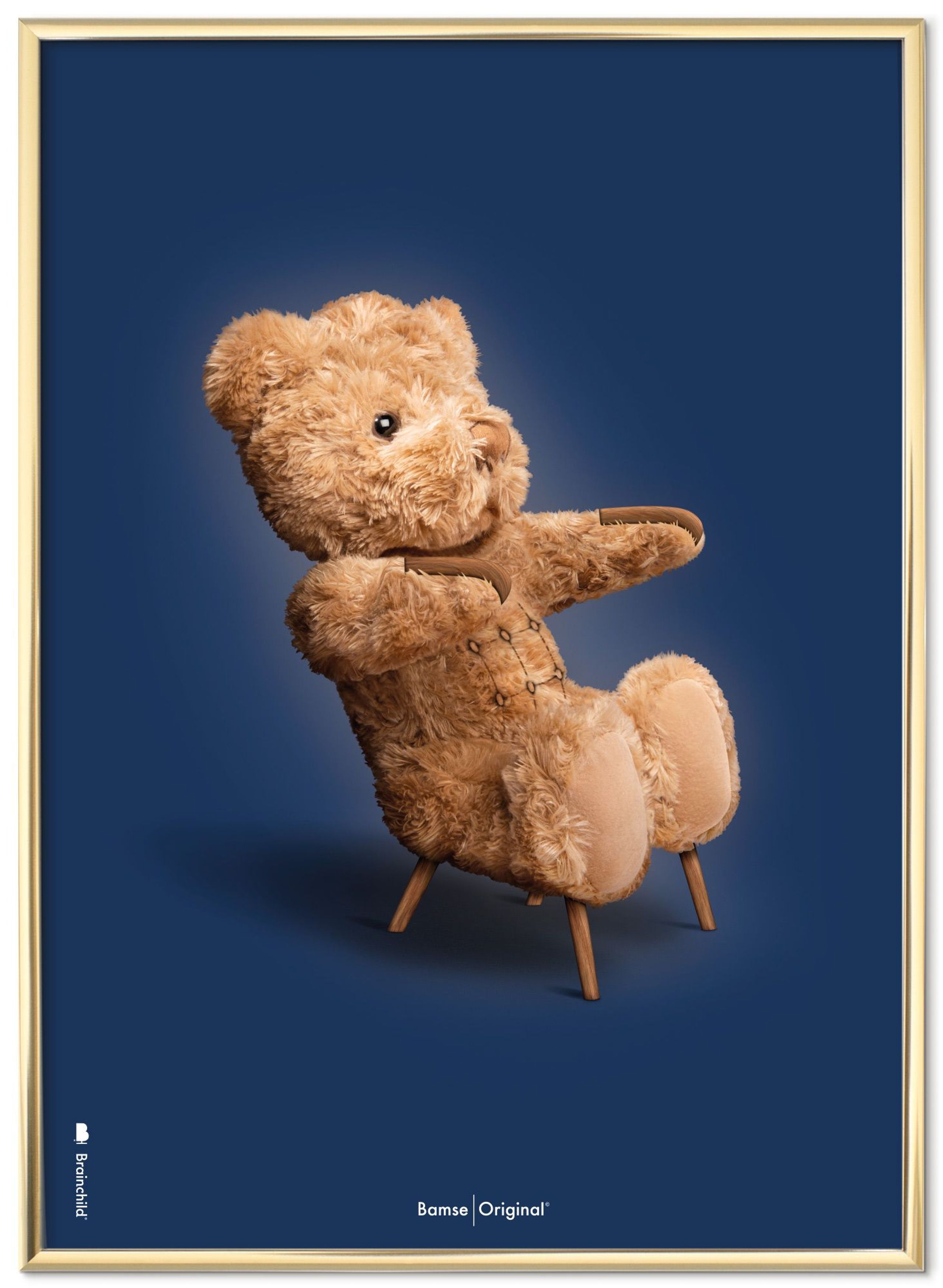 Brainchild - Poster - Brainchild - Poster - Classic - Dark blue - Bamse - Ingen ramme