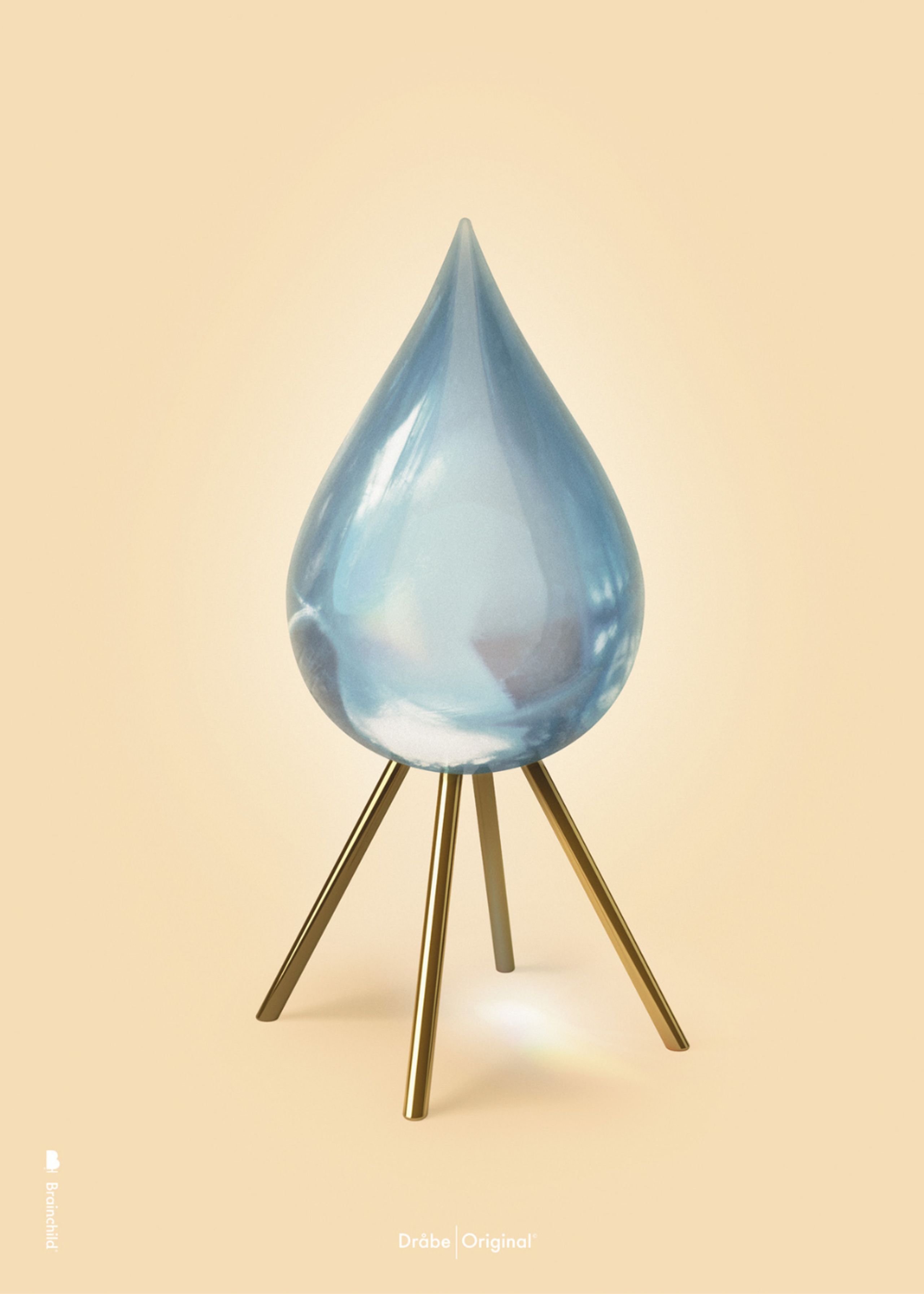 Brainchild - Poster - Classic Drop Poster - Sand - No Frame