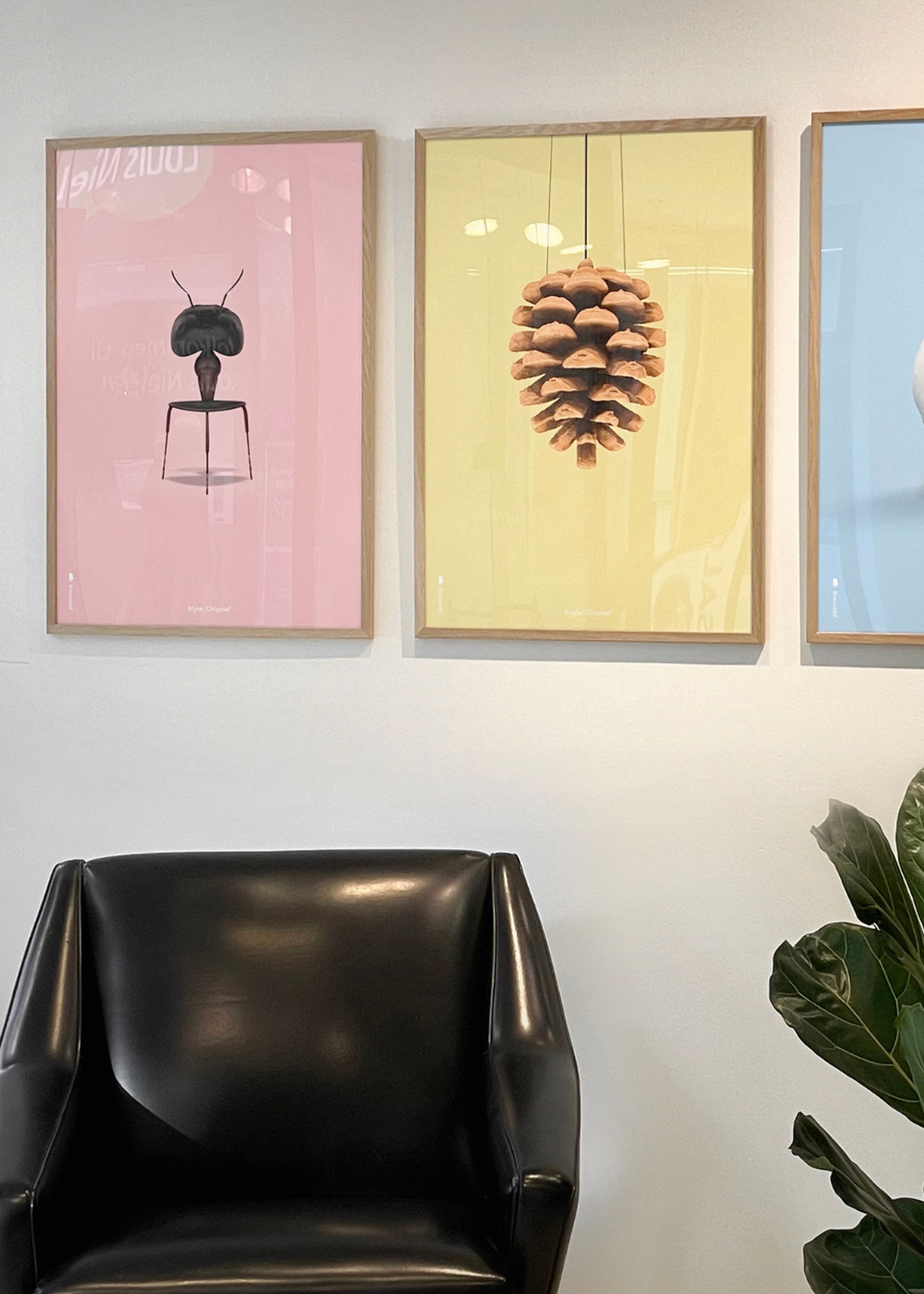 Brainchild - Plakat - Classic poster - pink ant - Ingen ramme