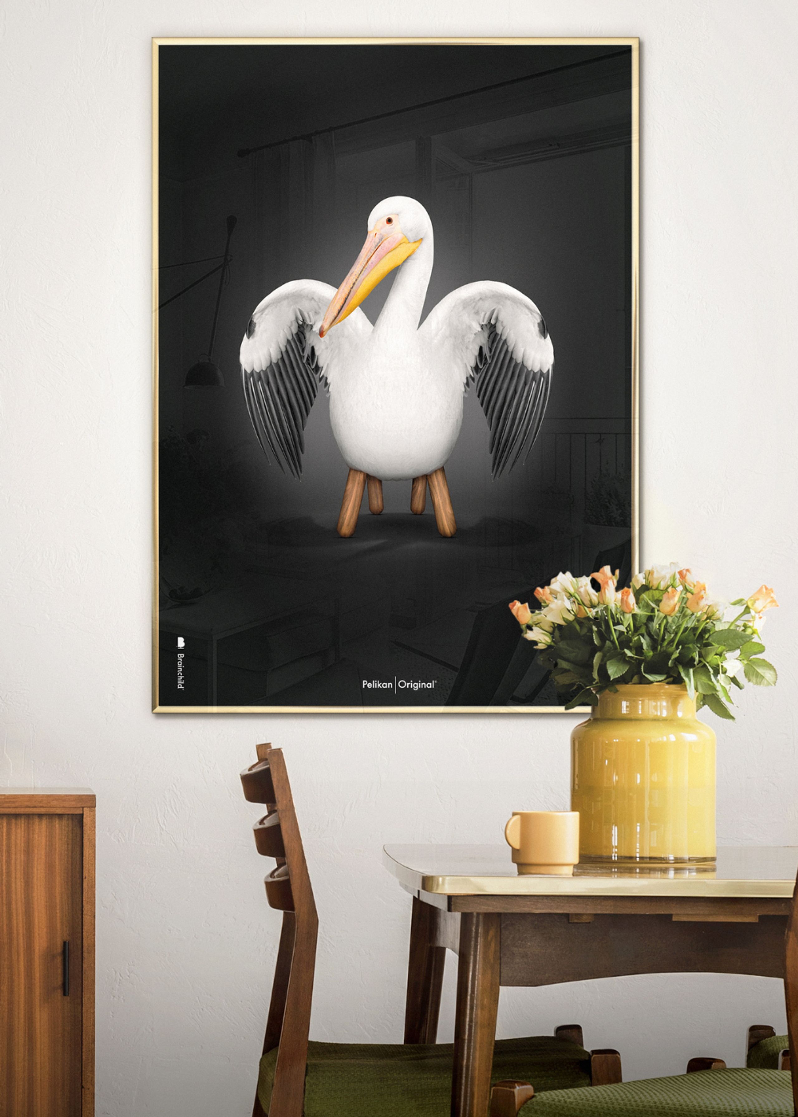 Brainchild - Poster - Classic Pelican Poster - Black - No Frame