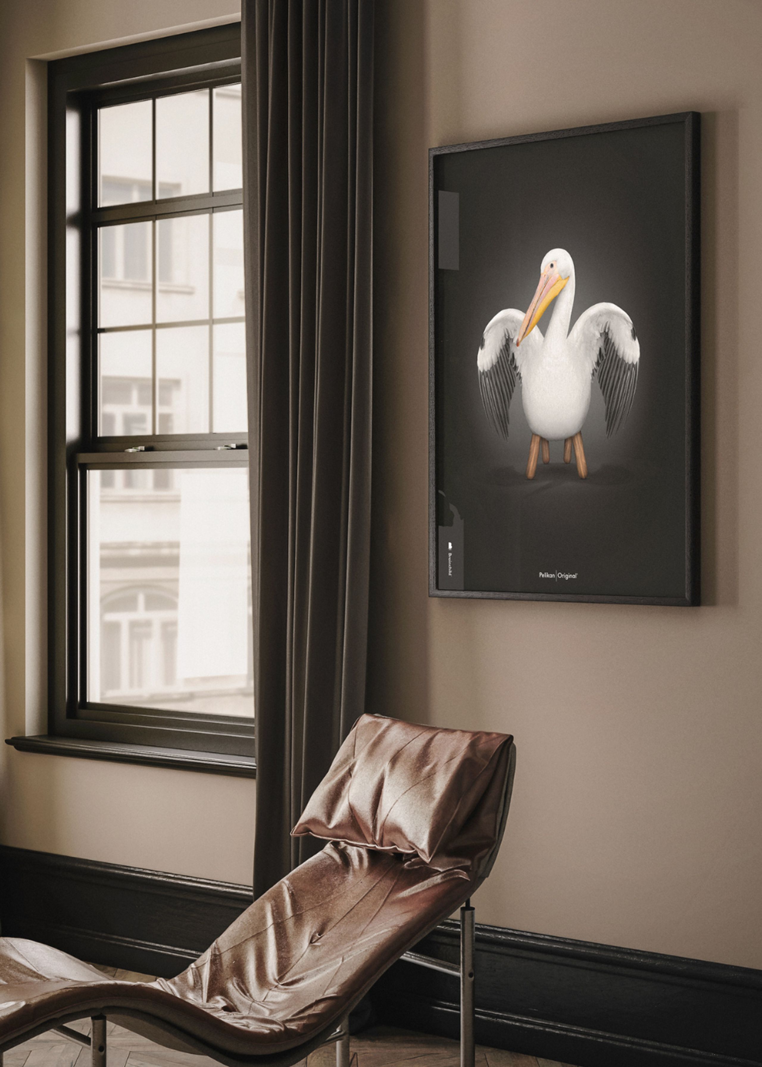 Brainchild - Poster - Classic Pelican Poster - Black - No Frame