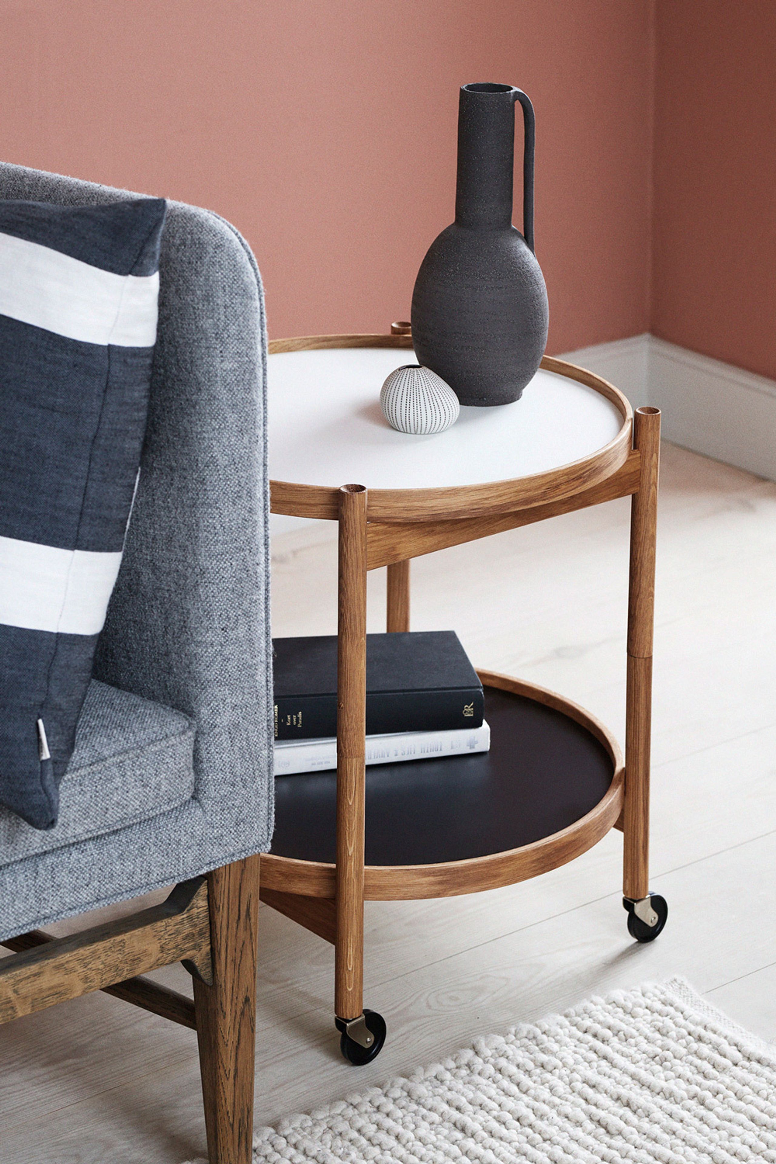 Brdr. Krüger - Conselho - Bølling Tray Table 60 / Oiled Oak - Veneer/Veneer