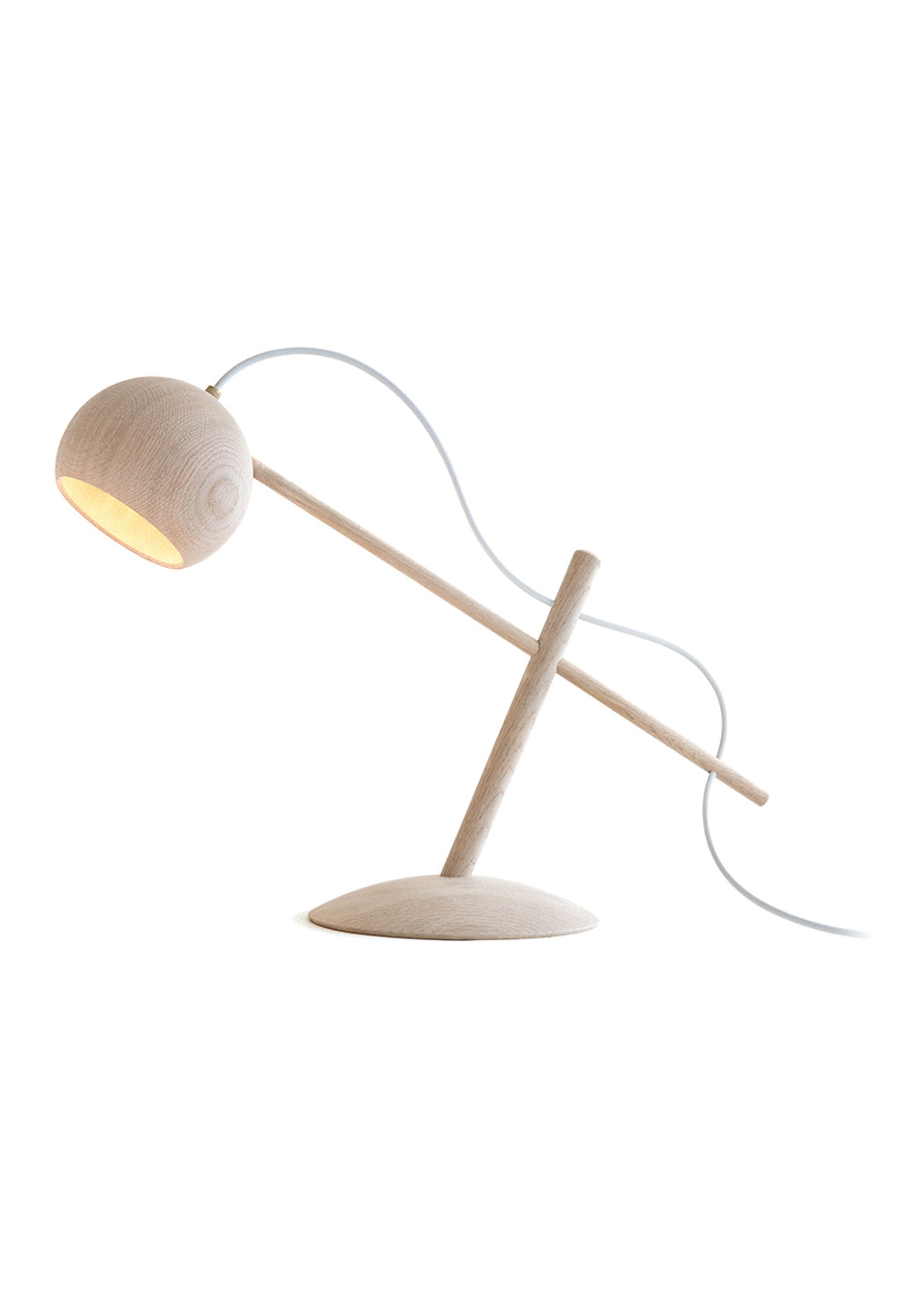 Brdr. Krüger - Lamp - Lune Tablelamp - Soaped Oak