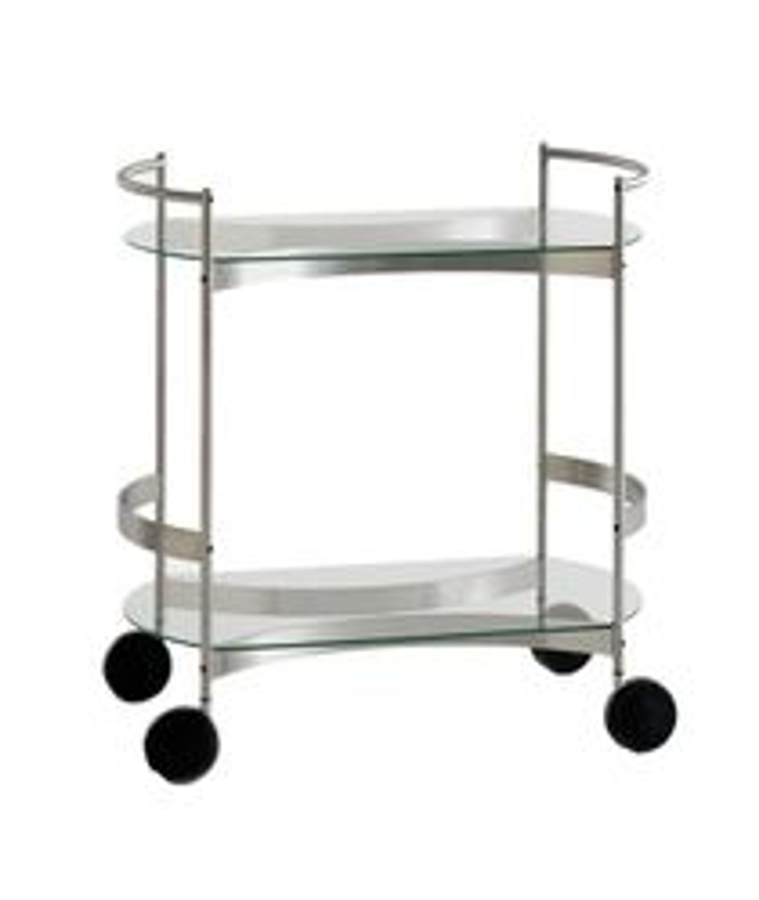 Brdr. Krüger - Trolley Table - ORBIS Teatrolly - Rectangular - Glass