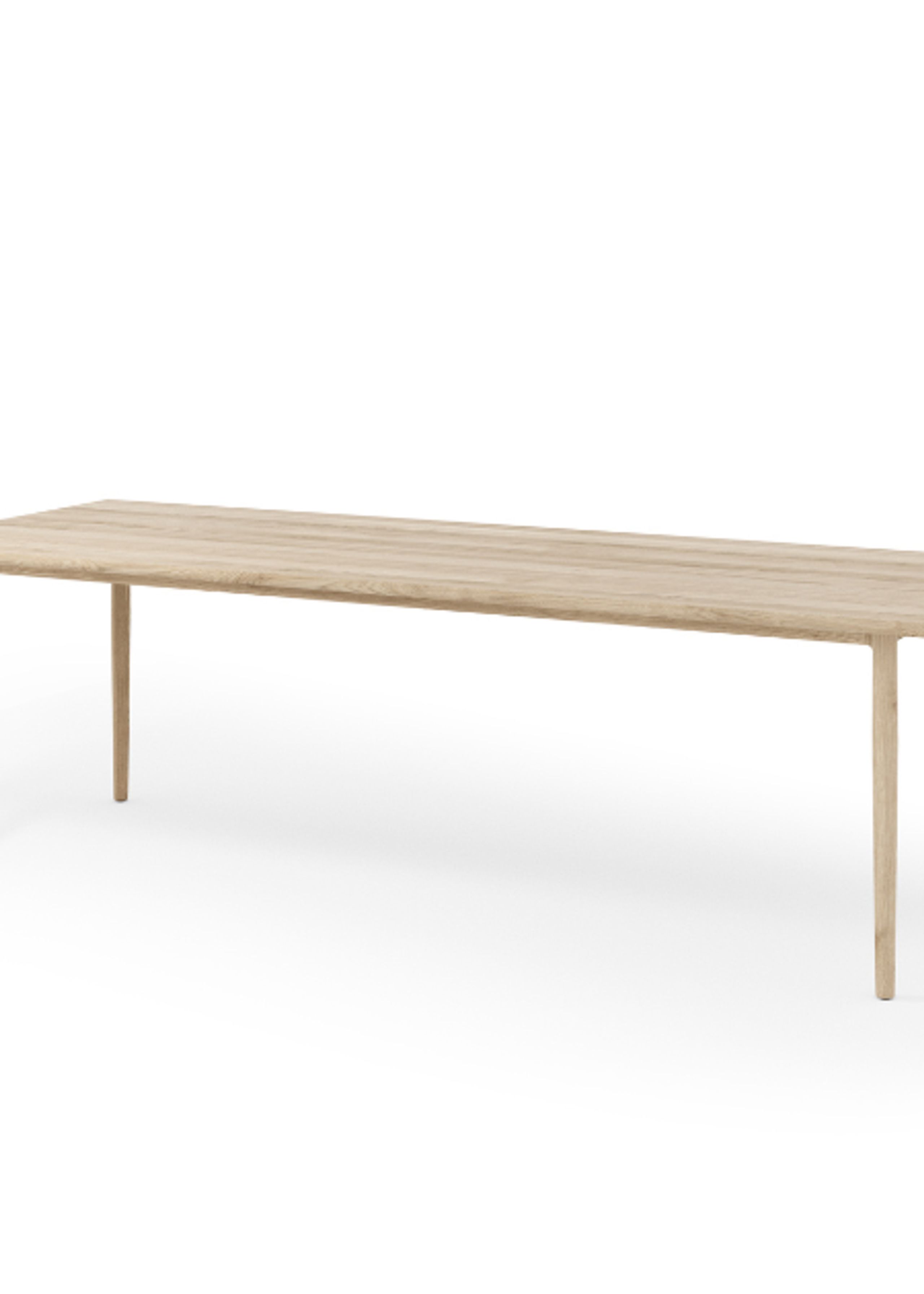 Brdr. Krüger - Mesa de comedor - Arv Spisebord stor rektangel - Eg Hvidolieret