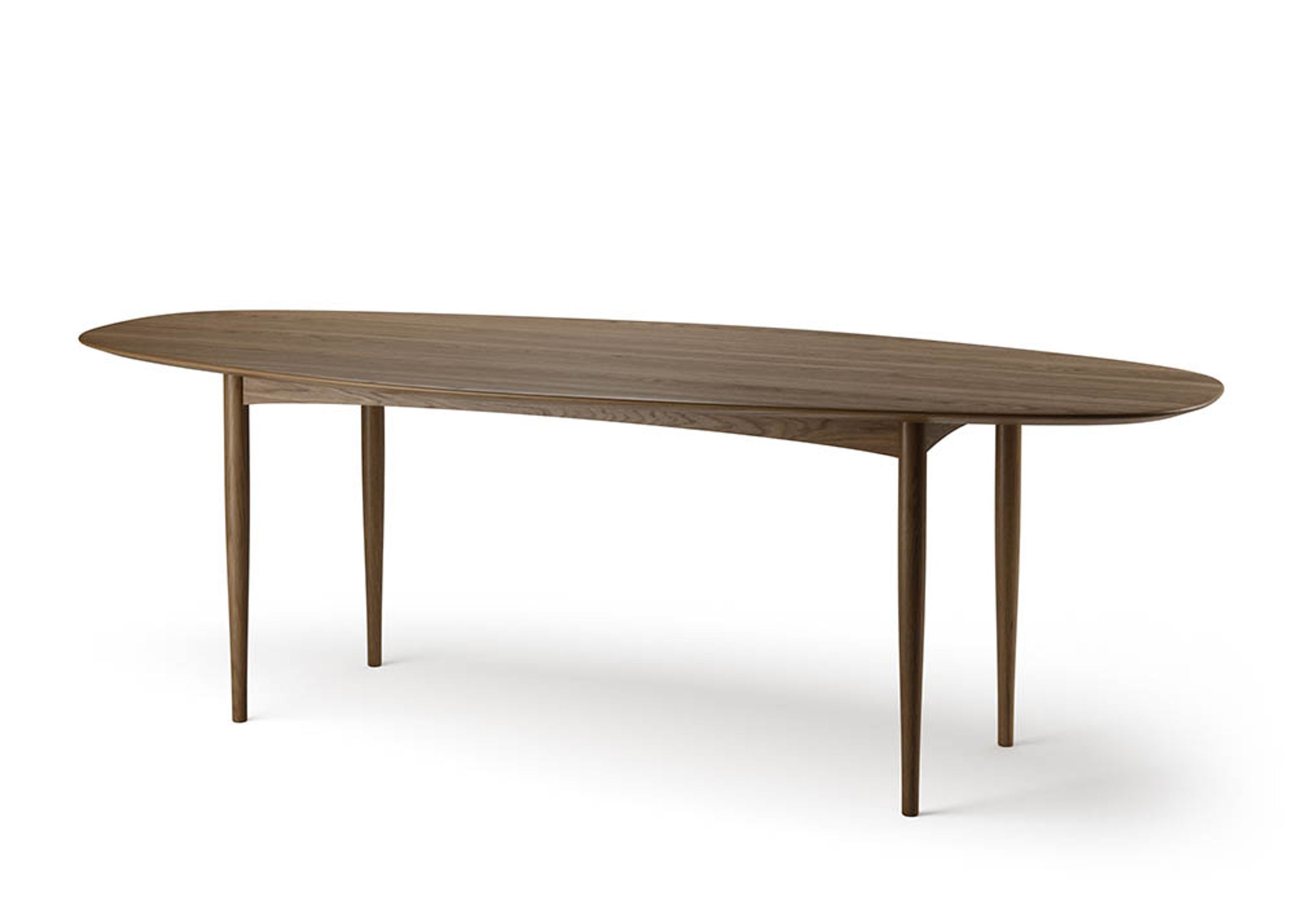 Brdr. Krüger - Jídelní stůl - JARI Dining Table - Oak Smoked Oiled - Ellipse