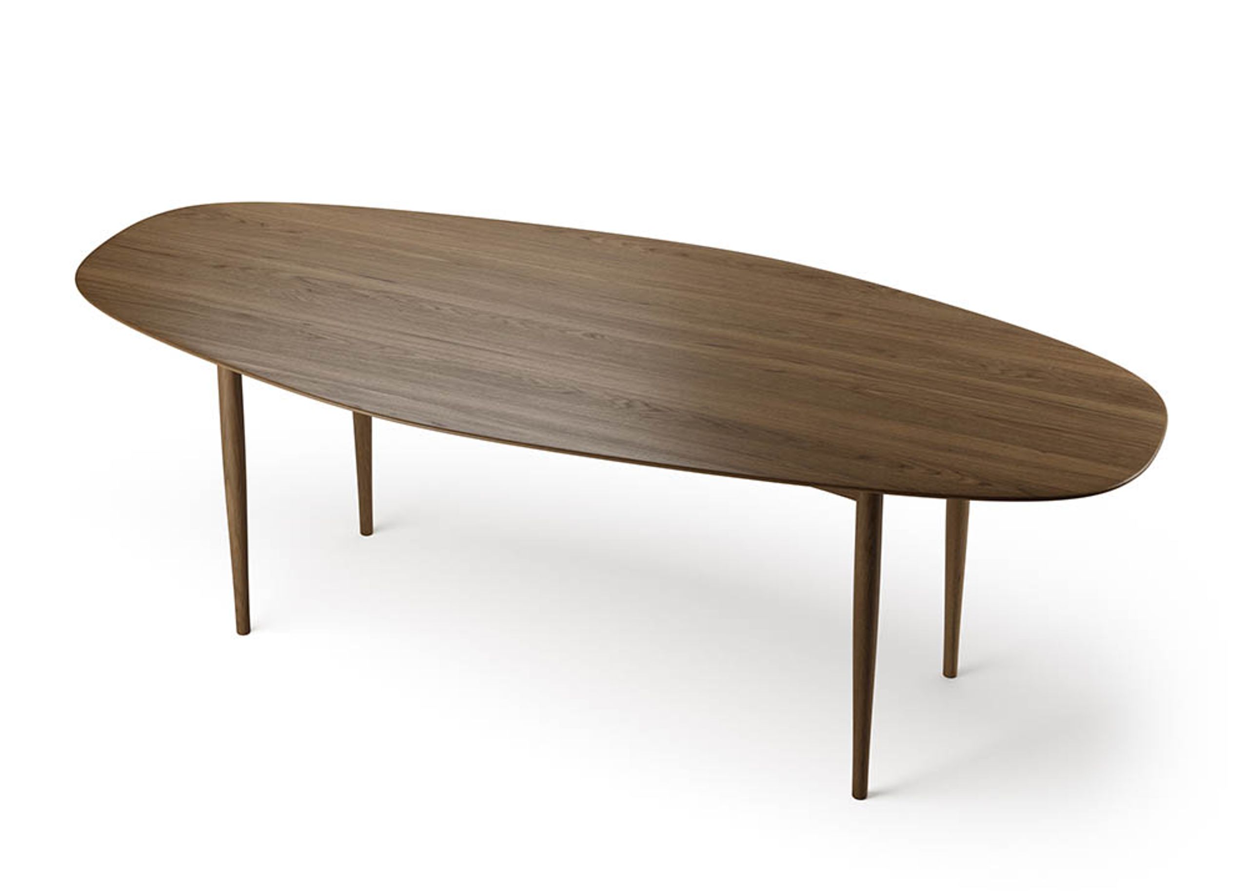 Brdr. Krüger - Jídelní stůl - JARI Dining Table - Oak Smoked Oiled - Ellipse