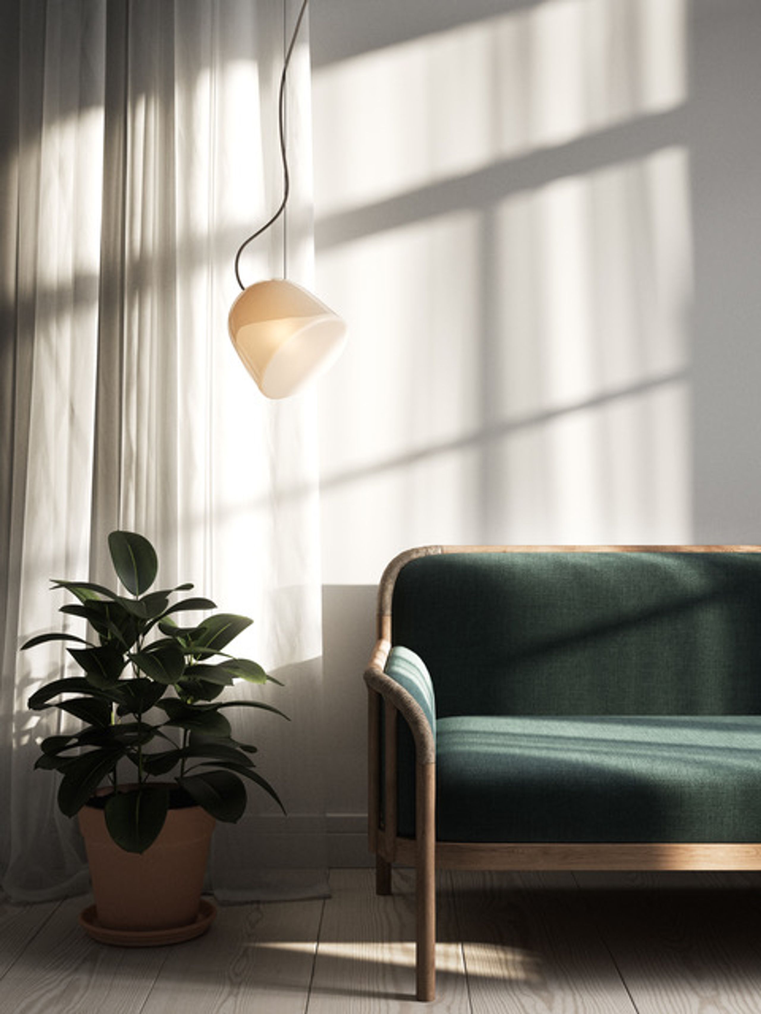 Nordic Tales - - Bright breeze - Creme farvet ledning