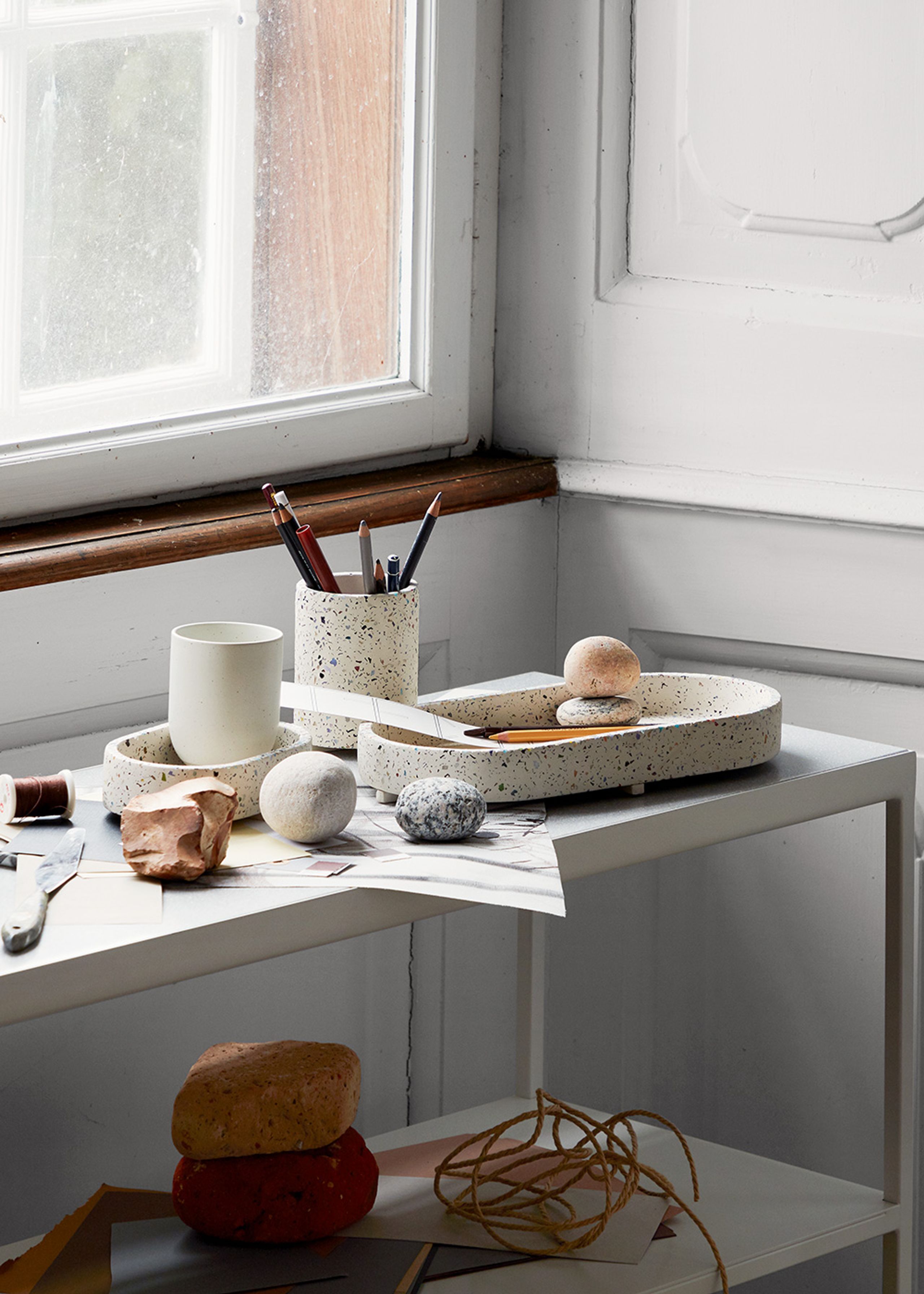 Broste CPH - Kontener - Razzo holder - Rainy day multi colour