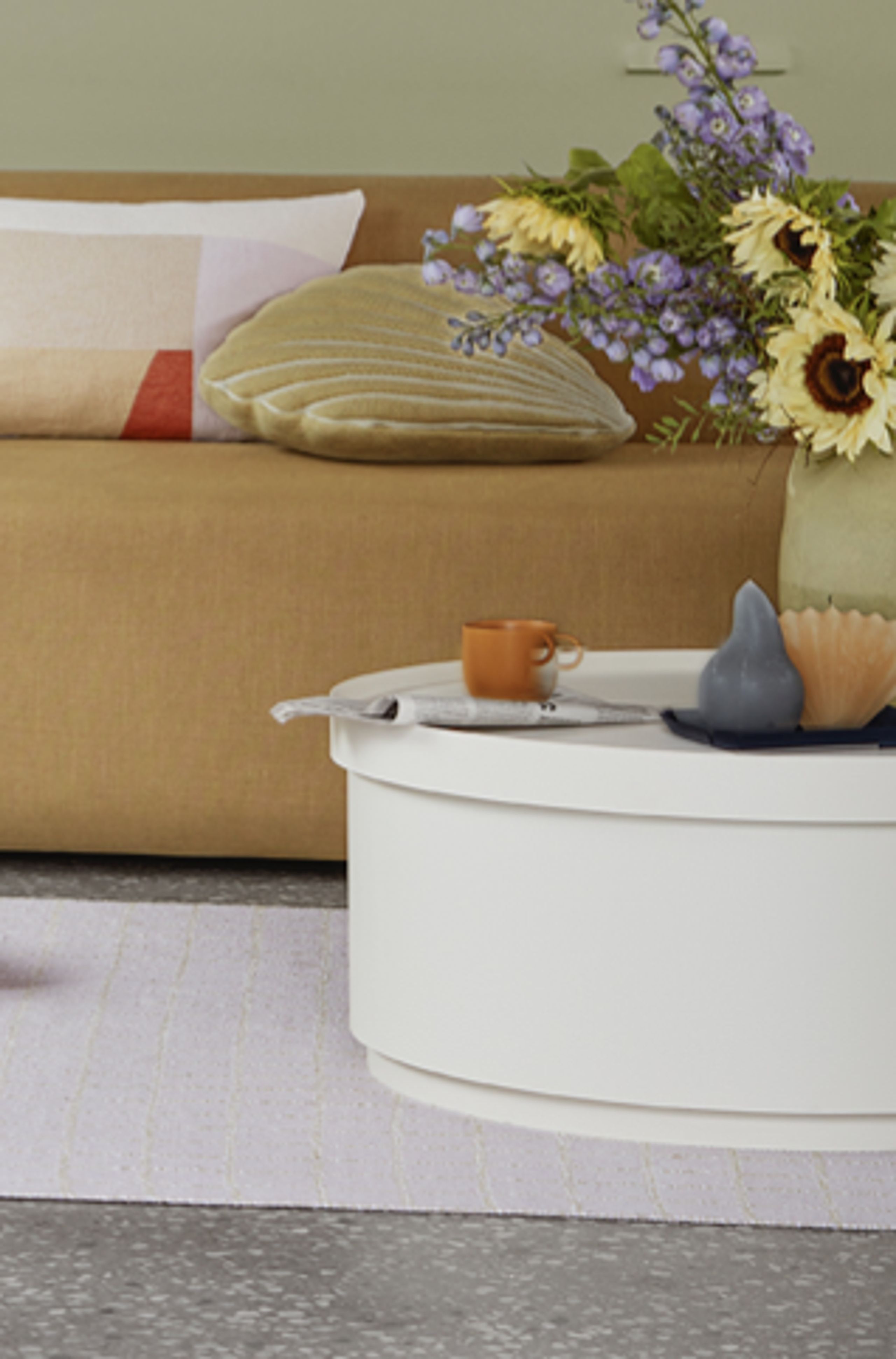 Broste CPH - Blockljus - Figure Candle / Pear - Apricot Cream