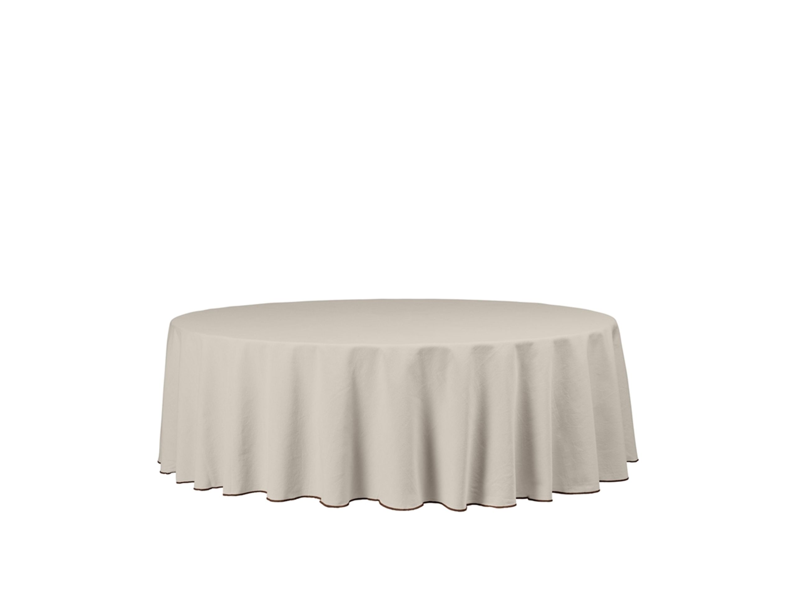 Broste CPH - Cloth napkins - Wilhelmina Tablecloth - Light Warm Grey