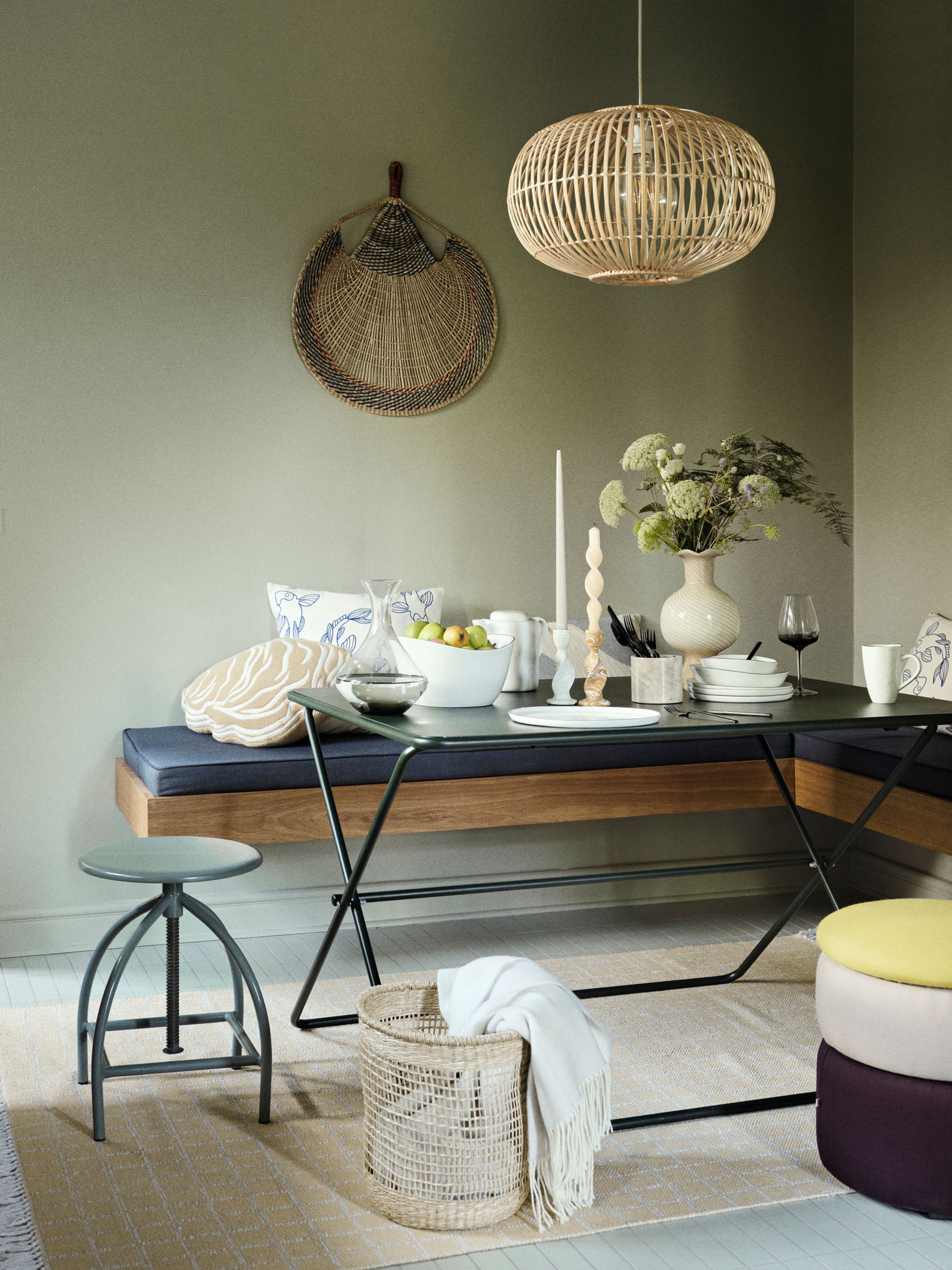 Broste CPH - Dekoration - Ibi Fan - Natural/Black