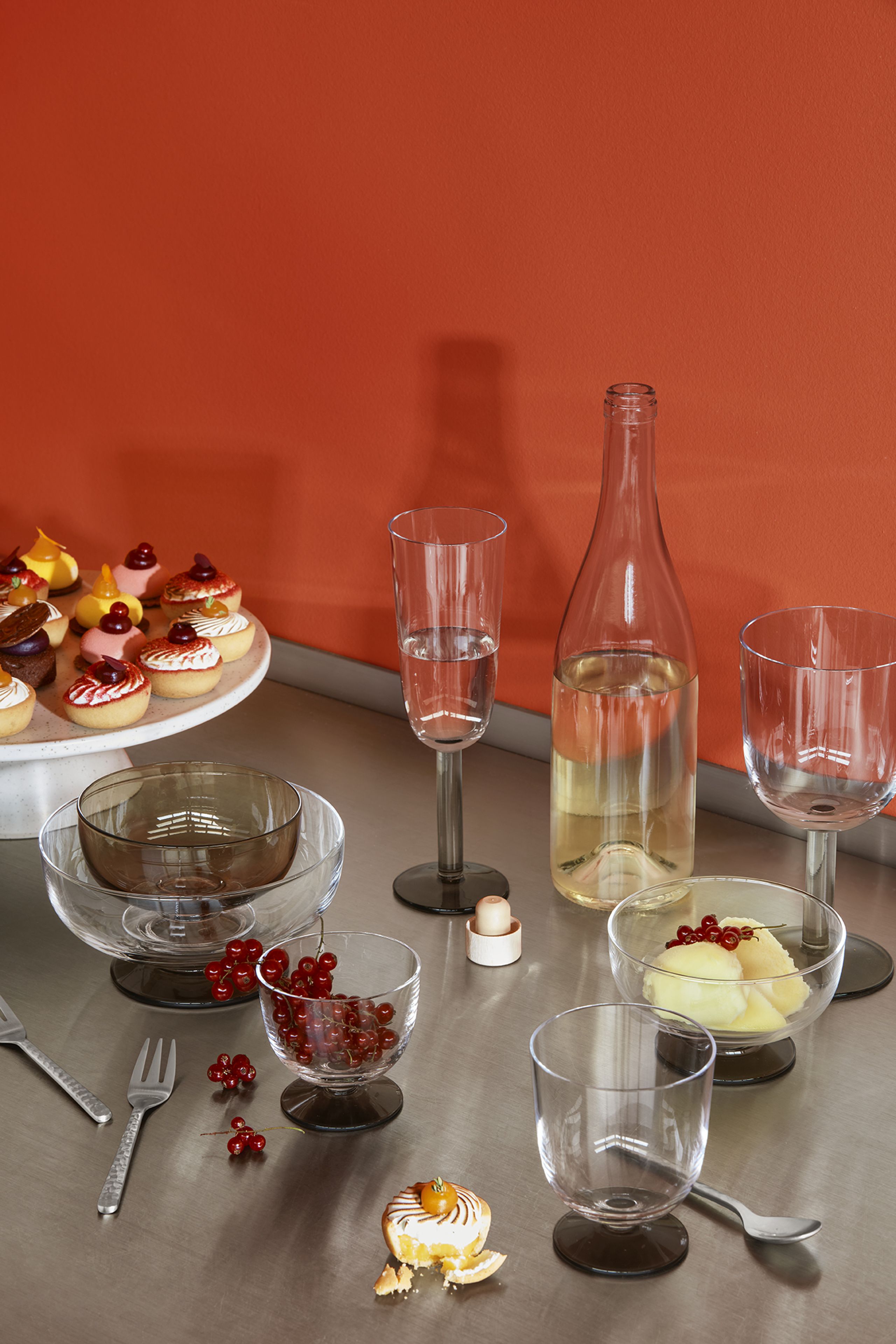 Broste CPH - Cake plate - Cakeplate / Nordic Vanilla - Cream With Grains Col. Vary