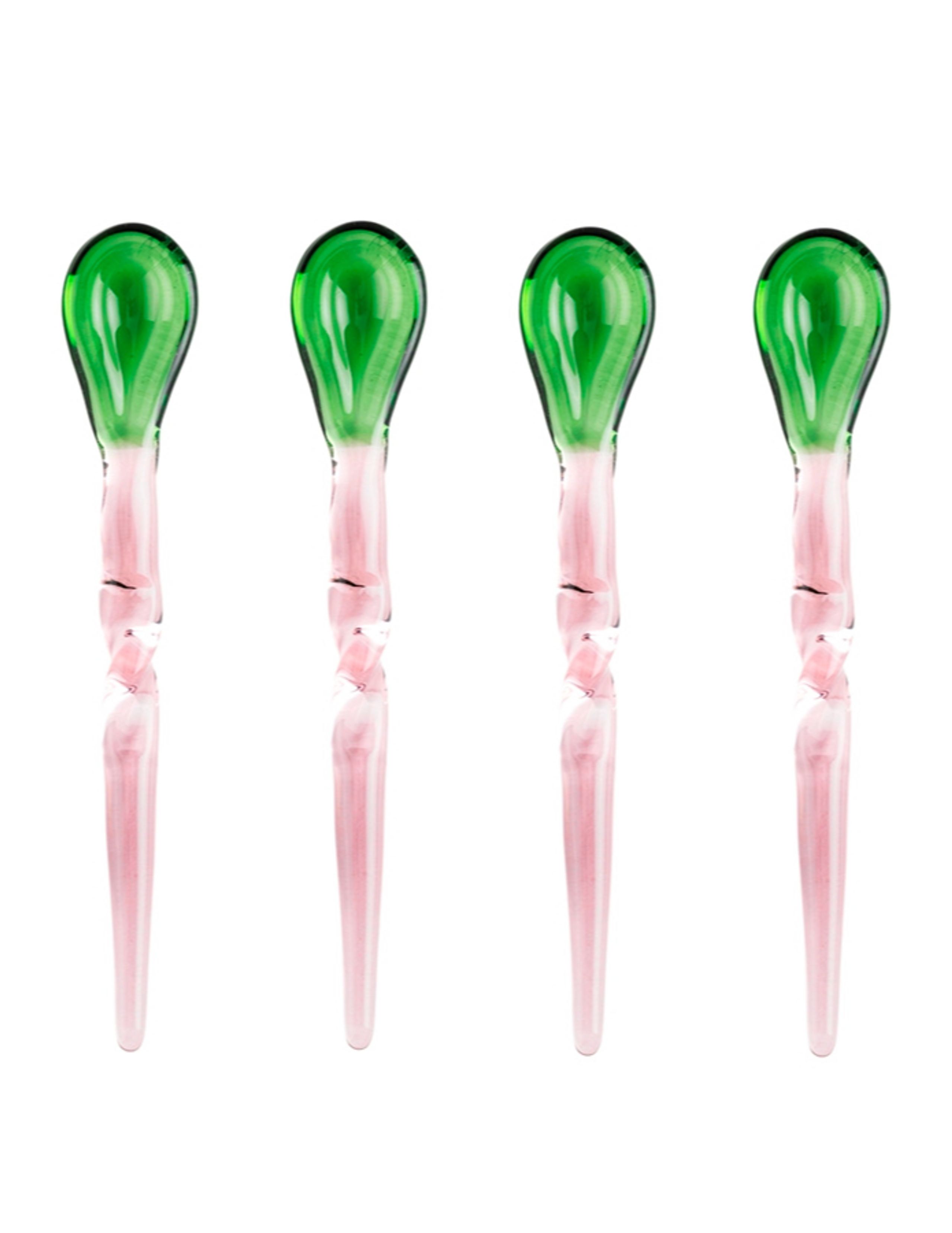 Broste CPH - Spoons - Teaspoon - Pink/Green