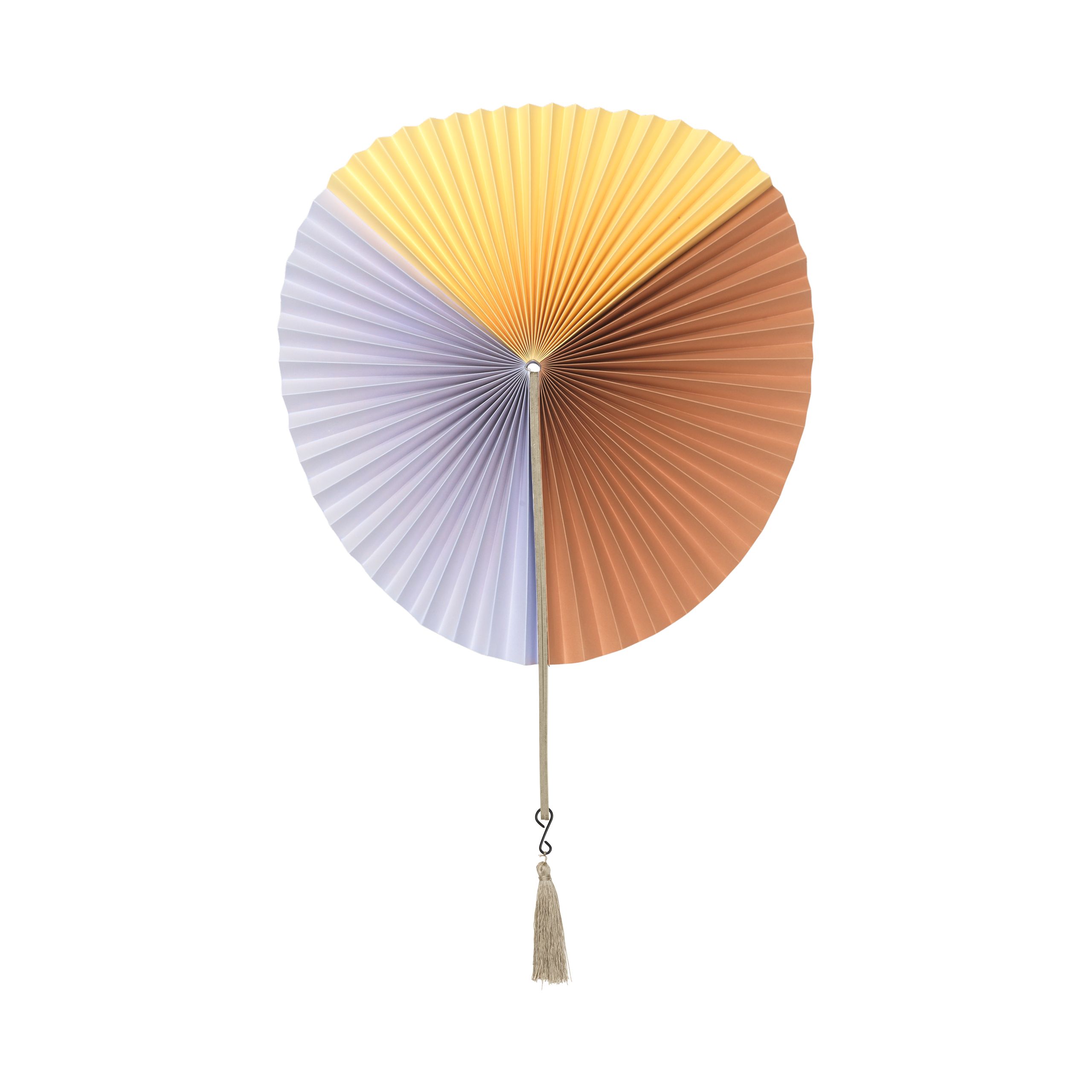 Broste CPH - Skulptur - Saba paper fan - Assorted colours nr. 3