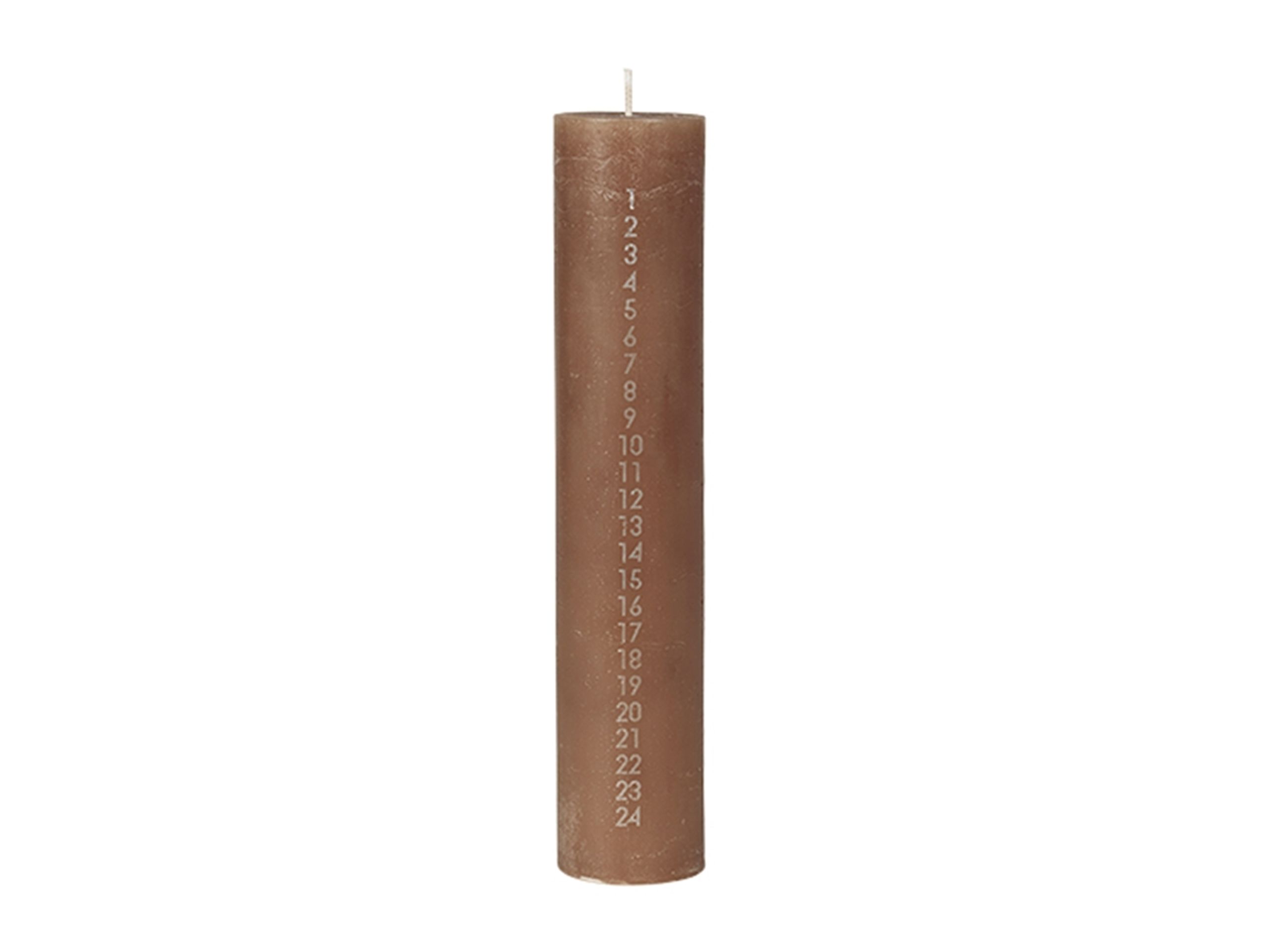 Broste CPH - Candles - Rustic Kalenderlys - Indian Tan