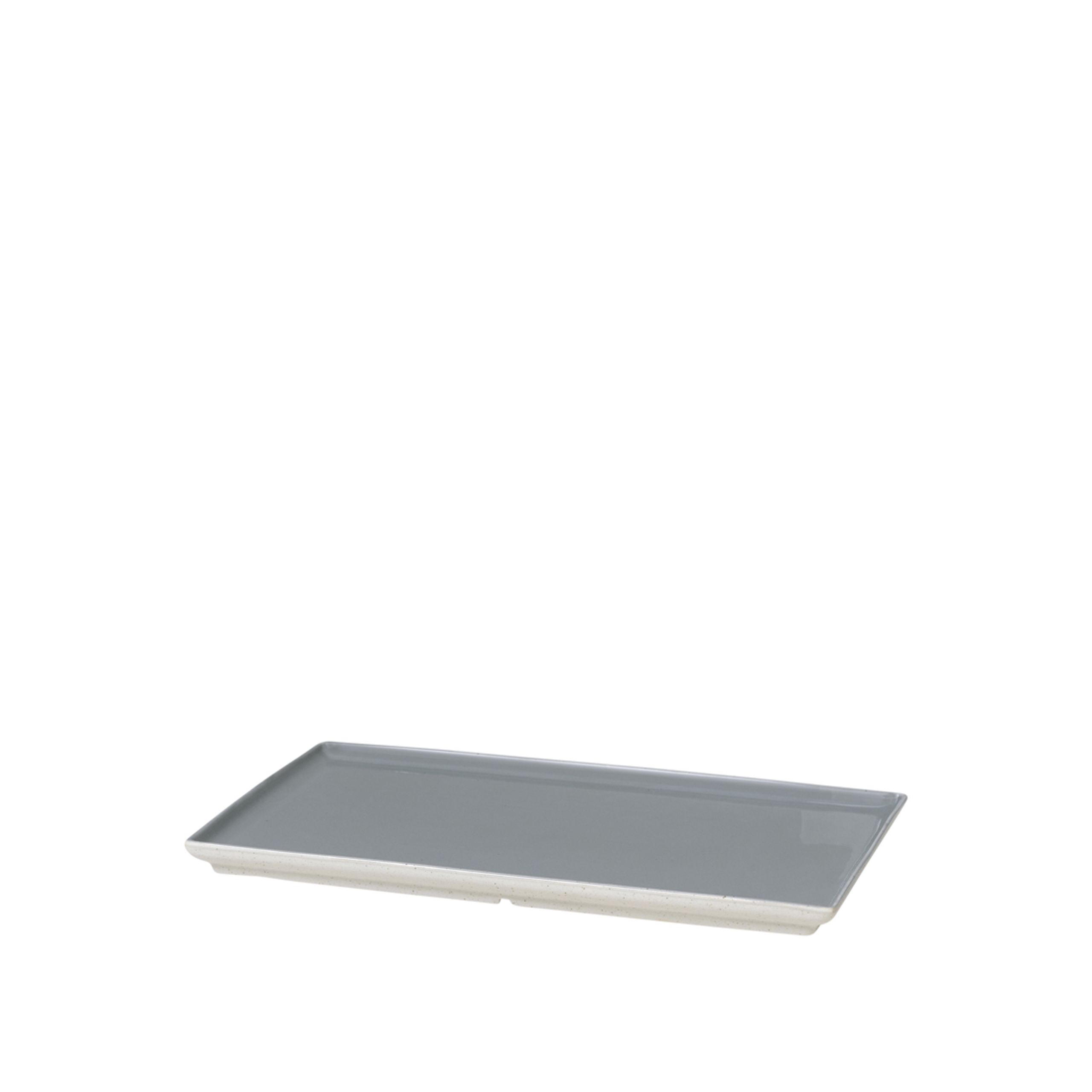 Broste CPH - Plate - Eli Square Plate - Soft Blue