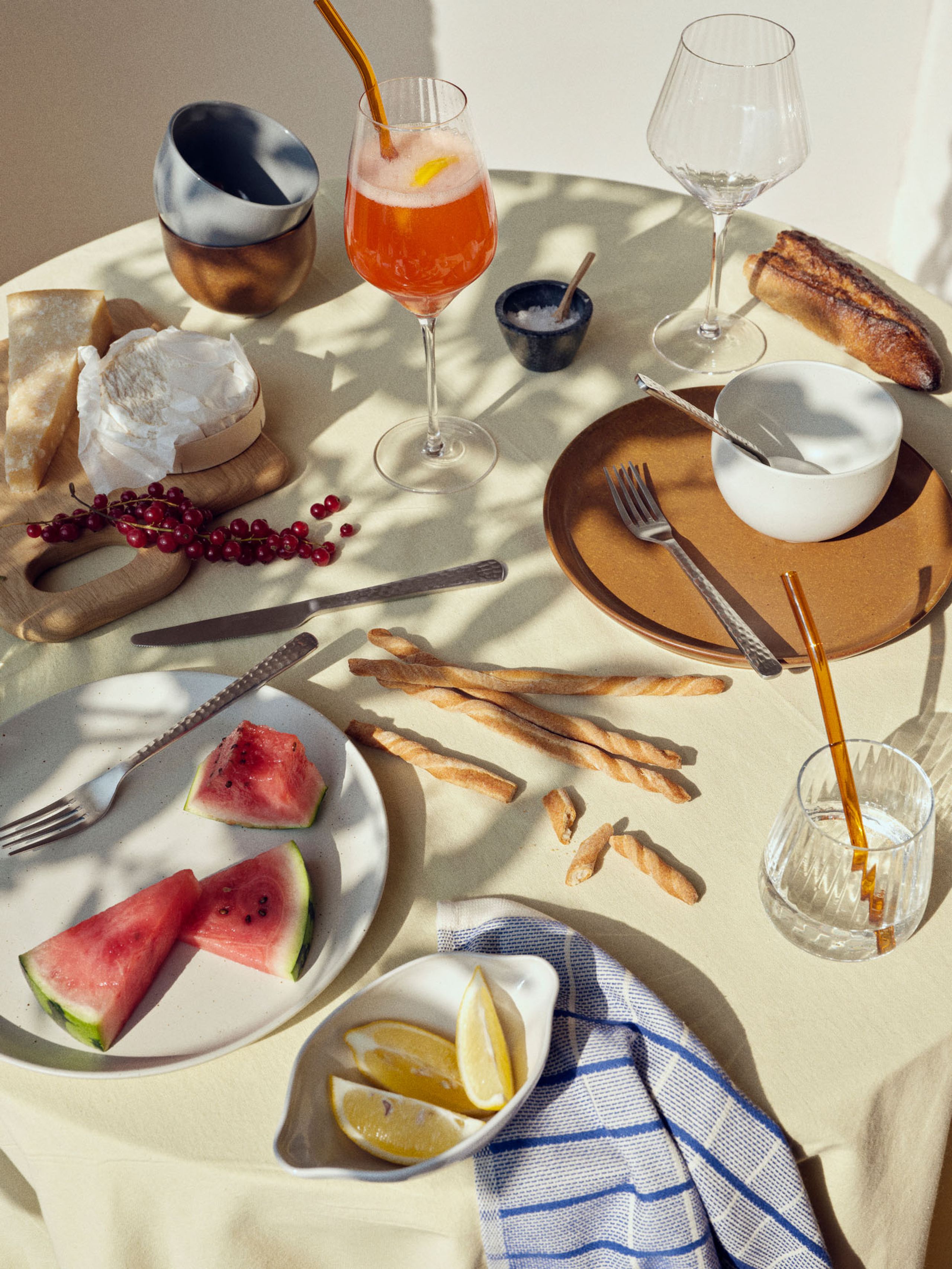 Broste CPH - Teller - Eli Dinner Plate - Soft Blue