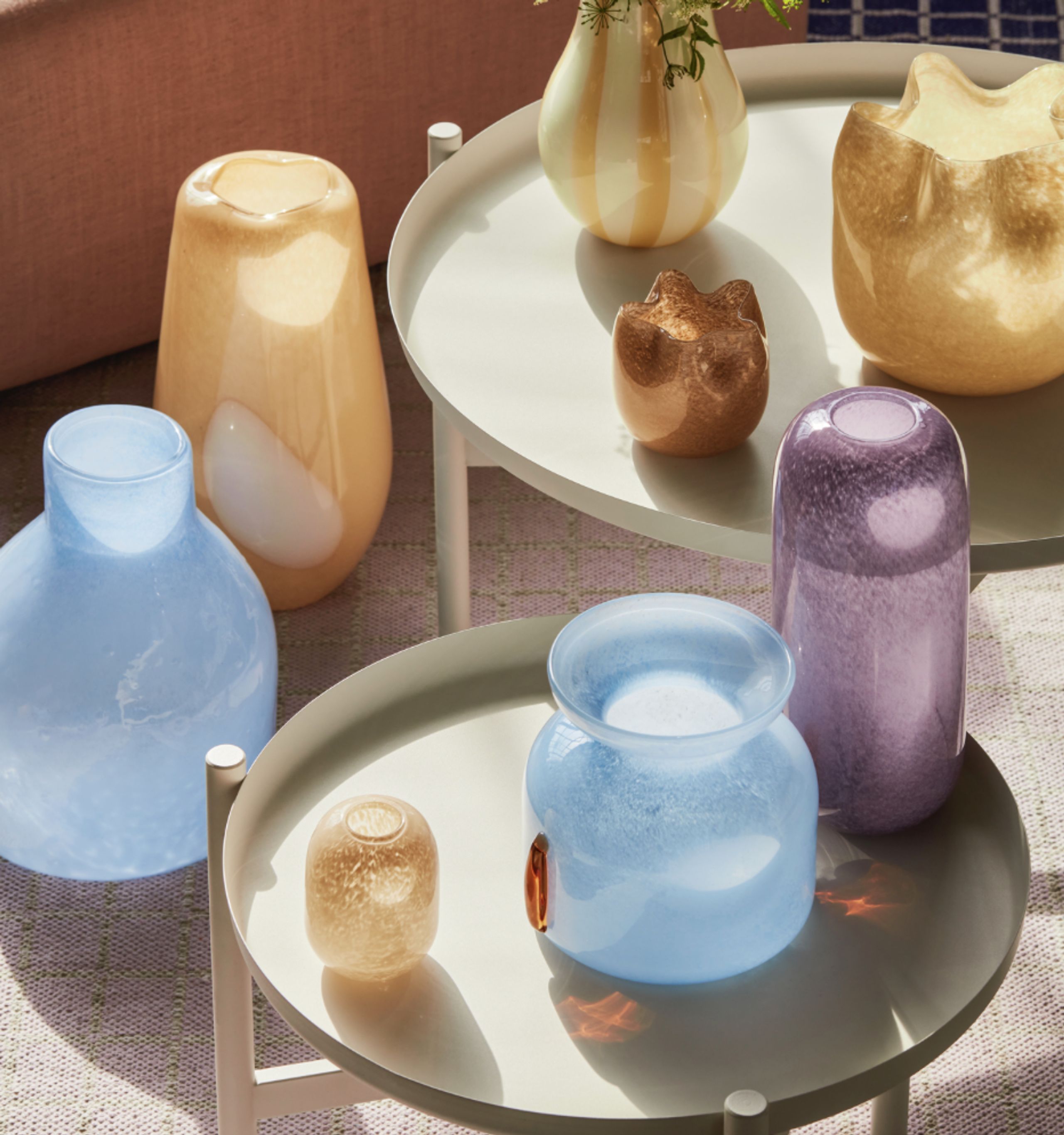 Broste CPH - Vase - Esther Vase - L / Anise Flower Yellow