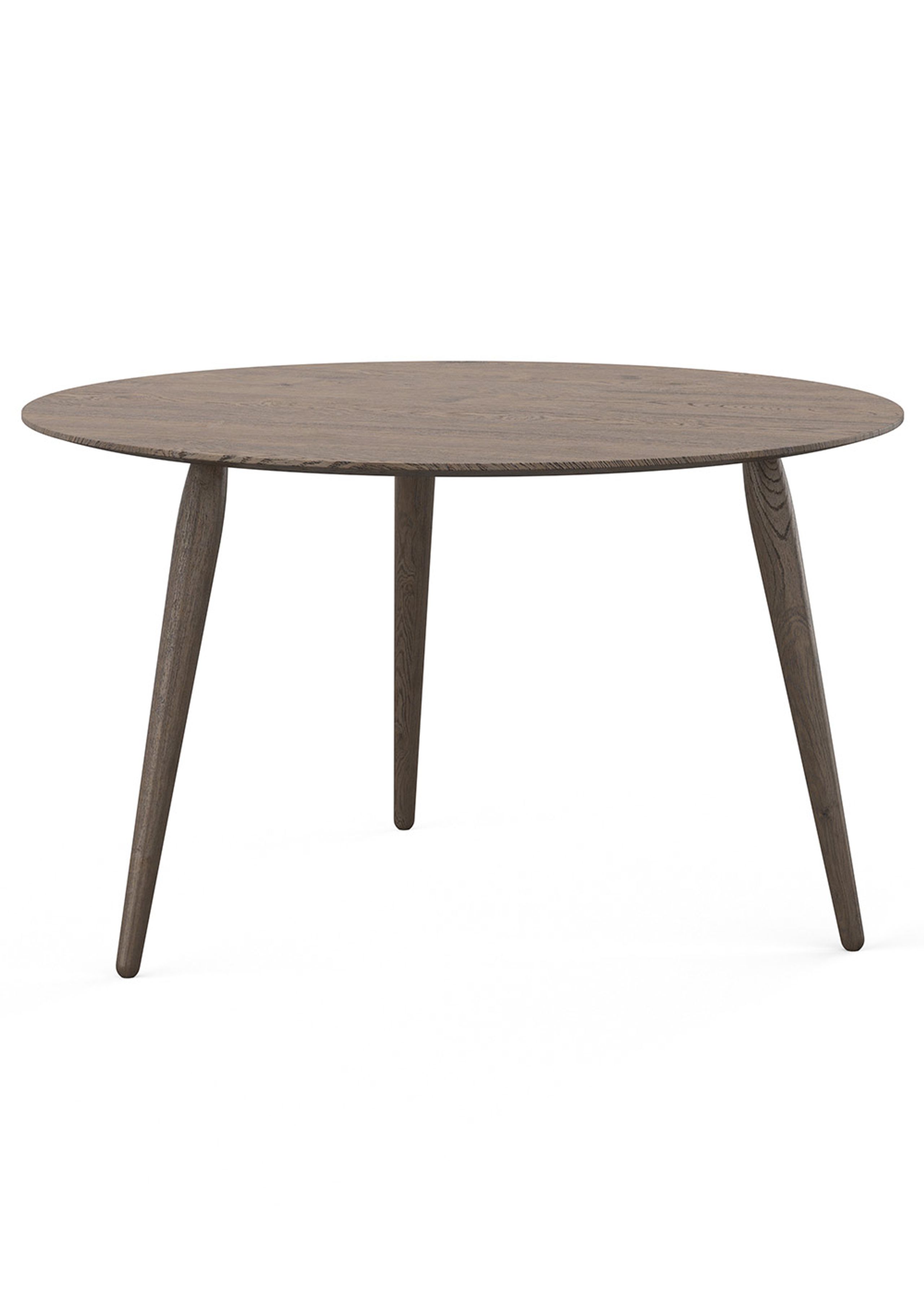 Bruunmunch - Table basse - PLAYround H50 - Oak, smoked Ø75