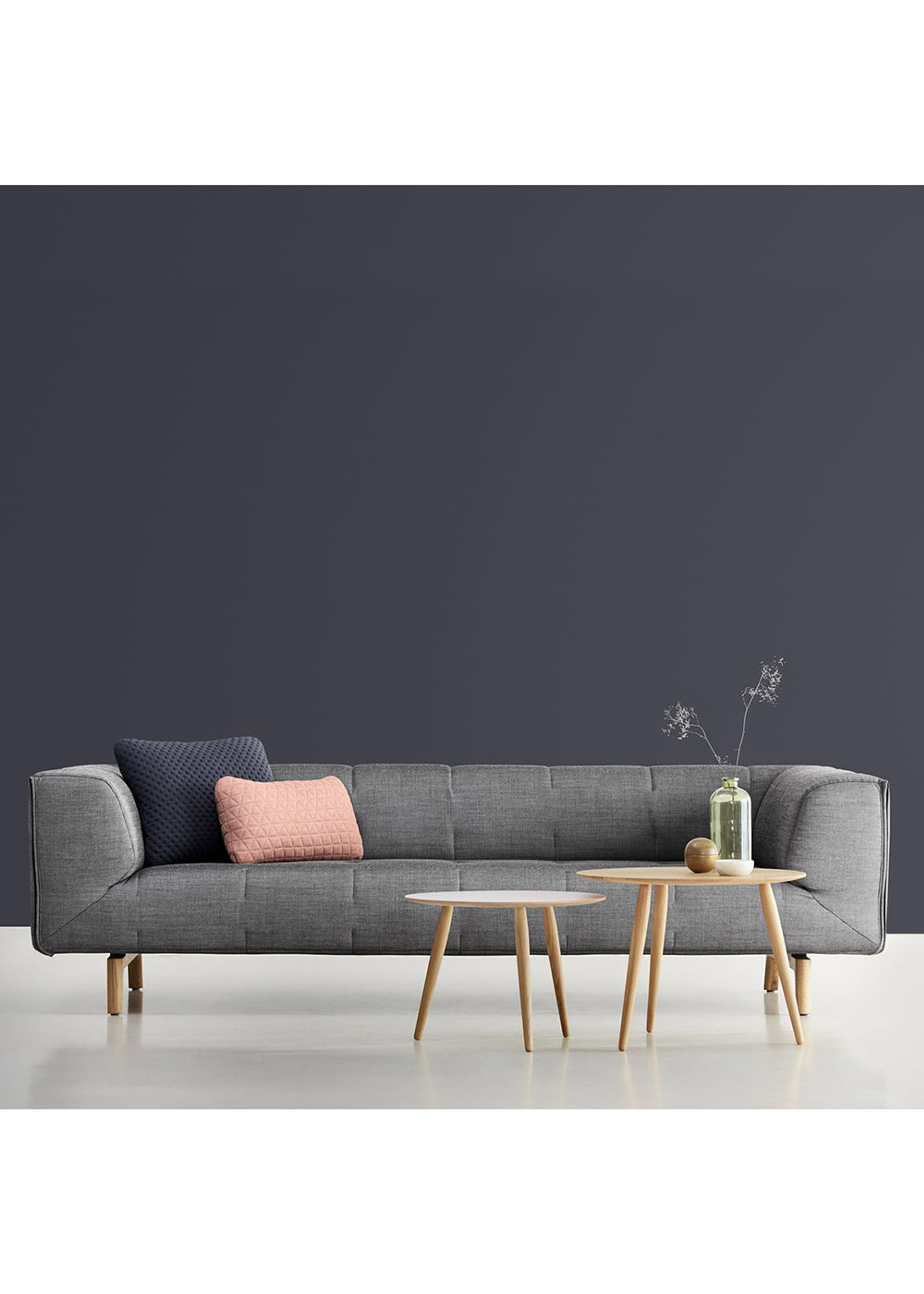 Bruunmunch - Coffee Table - PLAYround - Oak, smoked Ø75