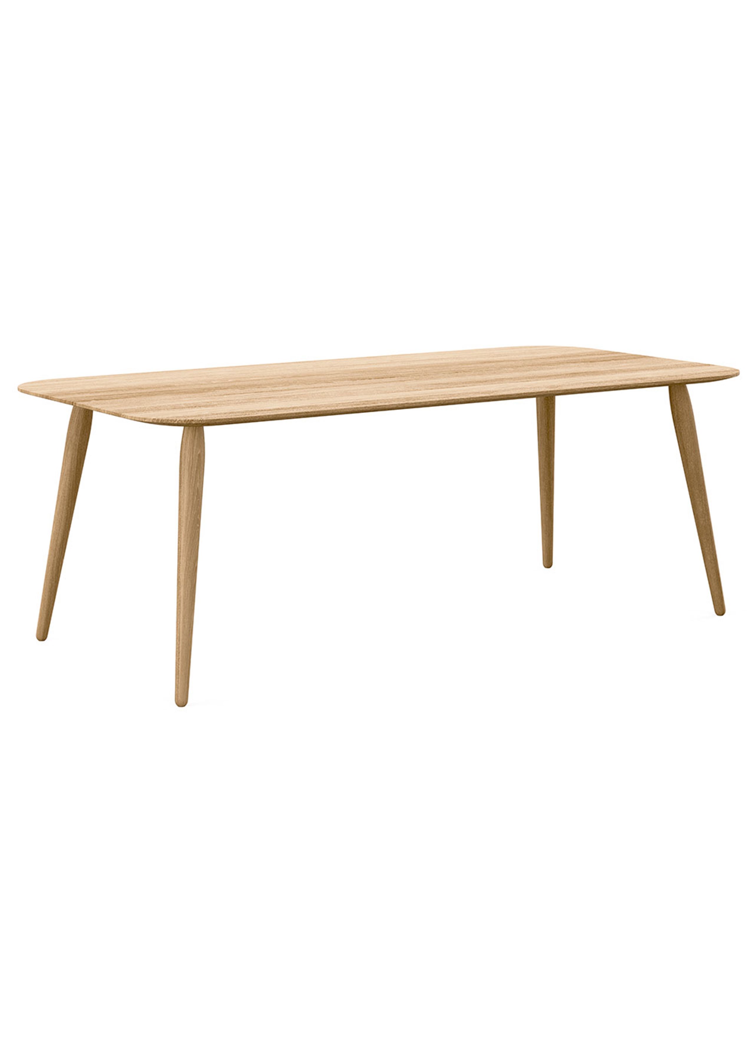 Bruunmunch - Mesa de centro - PLAYrectangular - Oak, natural oil
